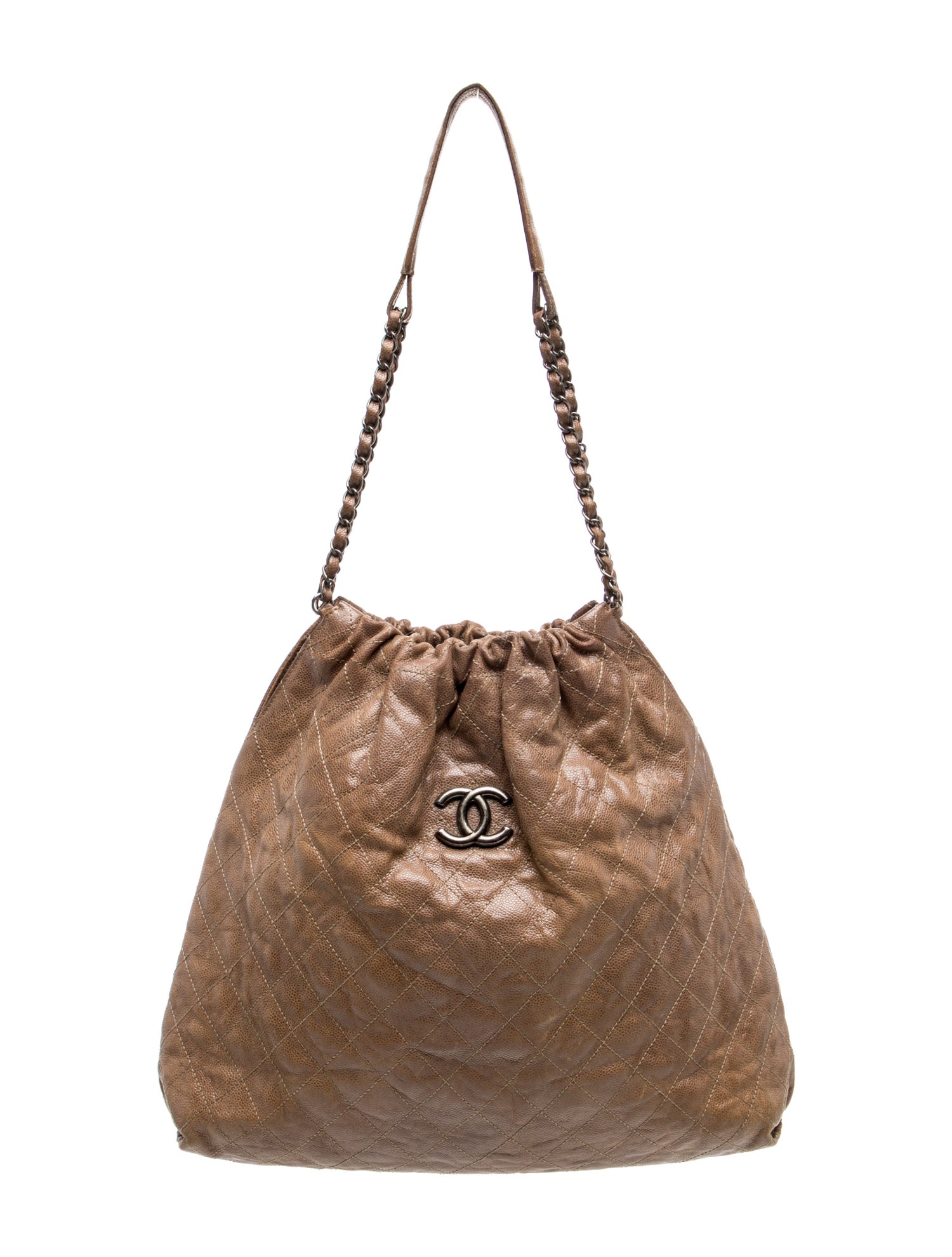 Chanel Large Elastic CC Hobo