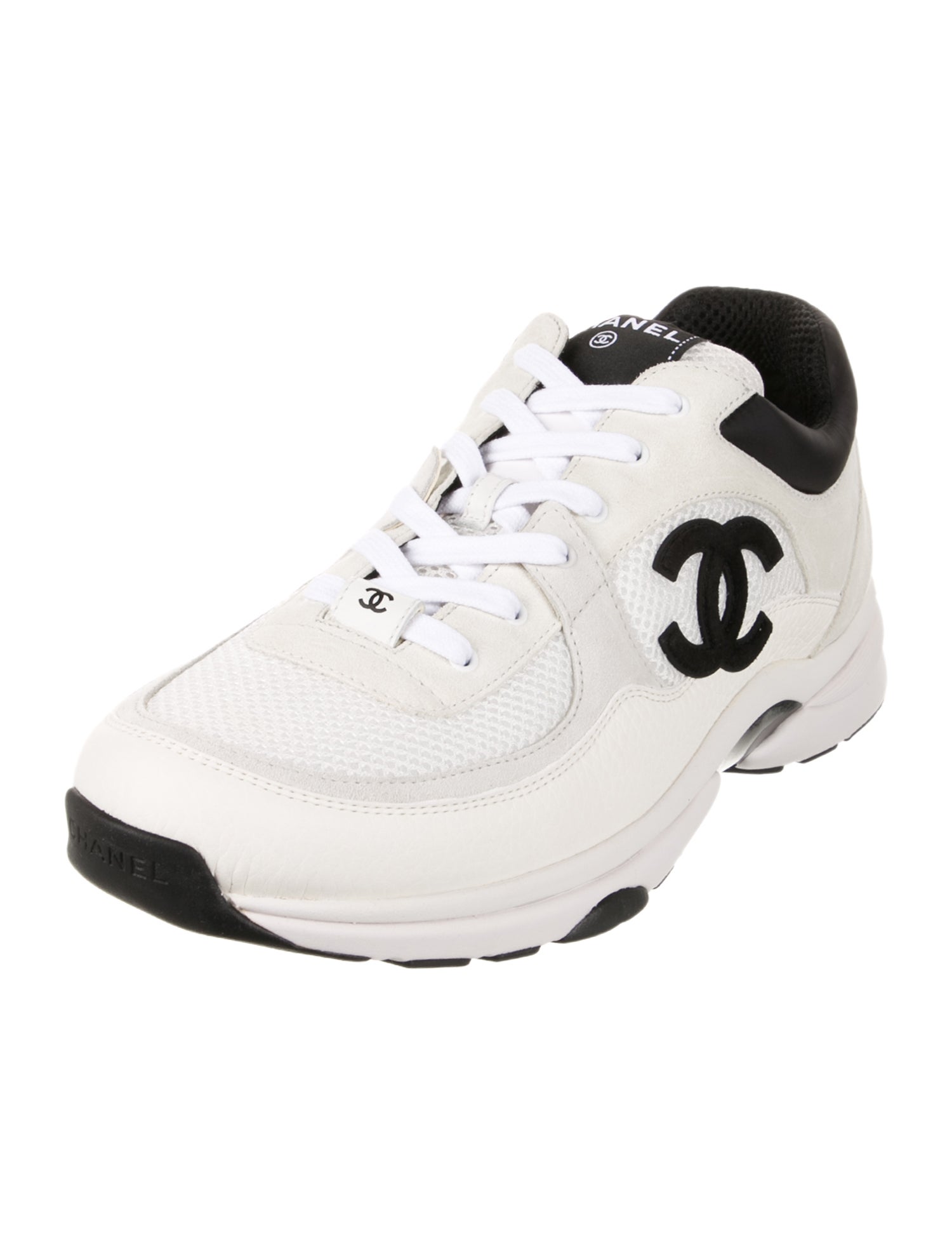 Chanel 2022 Interlocking CC Logo Sneakers