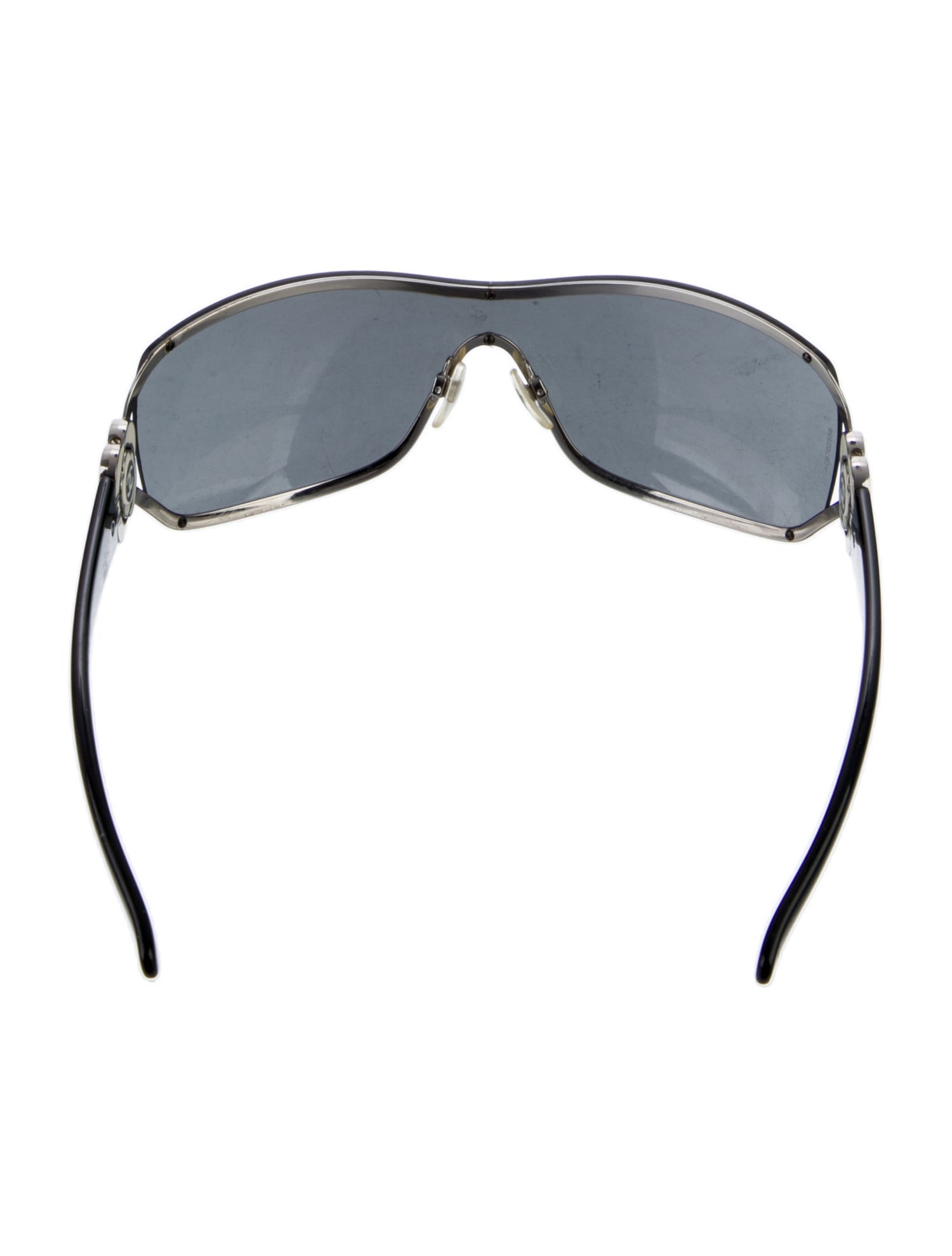 Chanel Interlocking CC Logo Shield Sunglasses