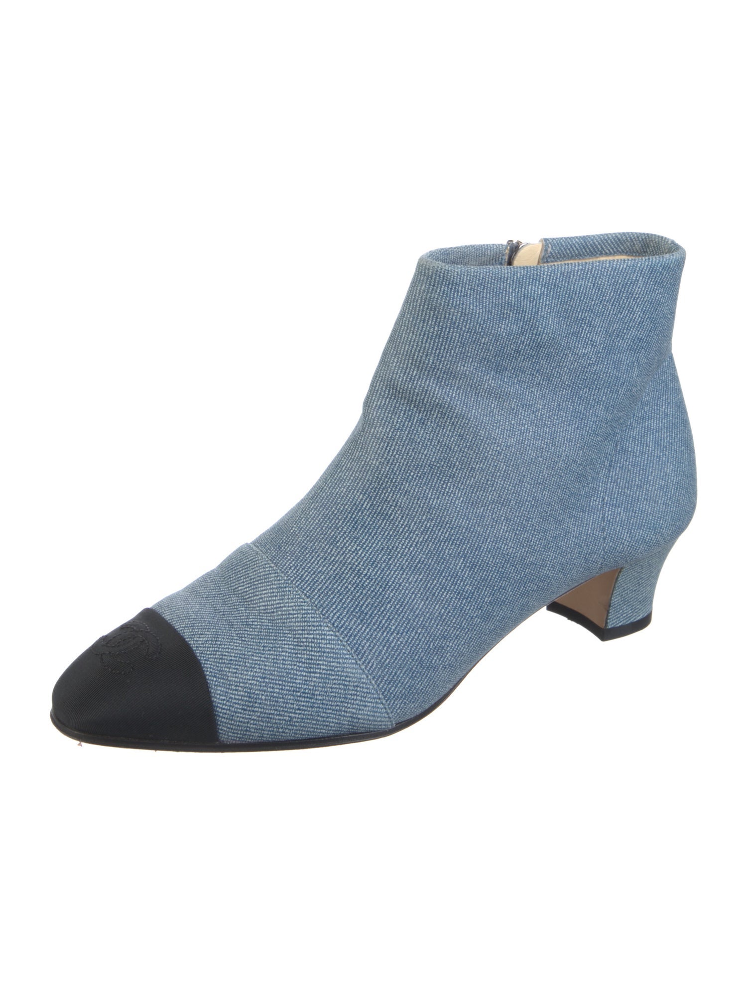 Chanel 2017 Interlocking CC Logo Boots