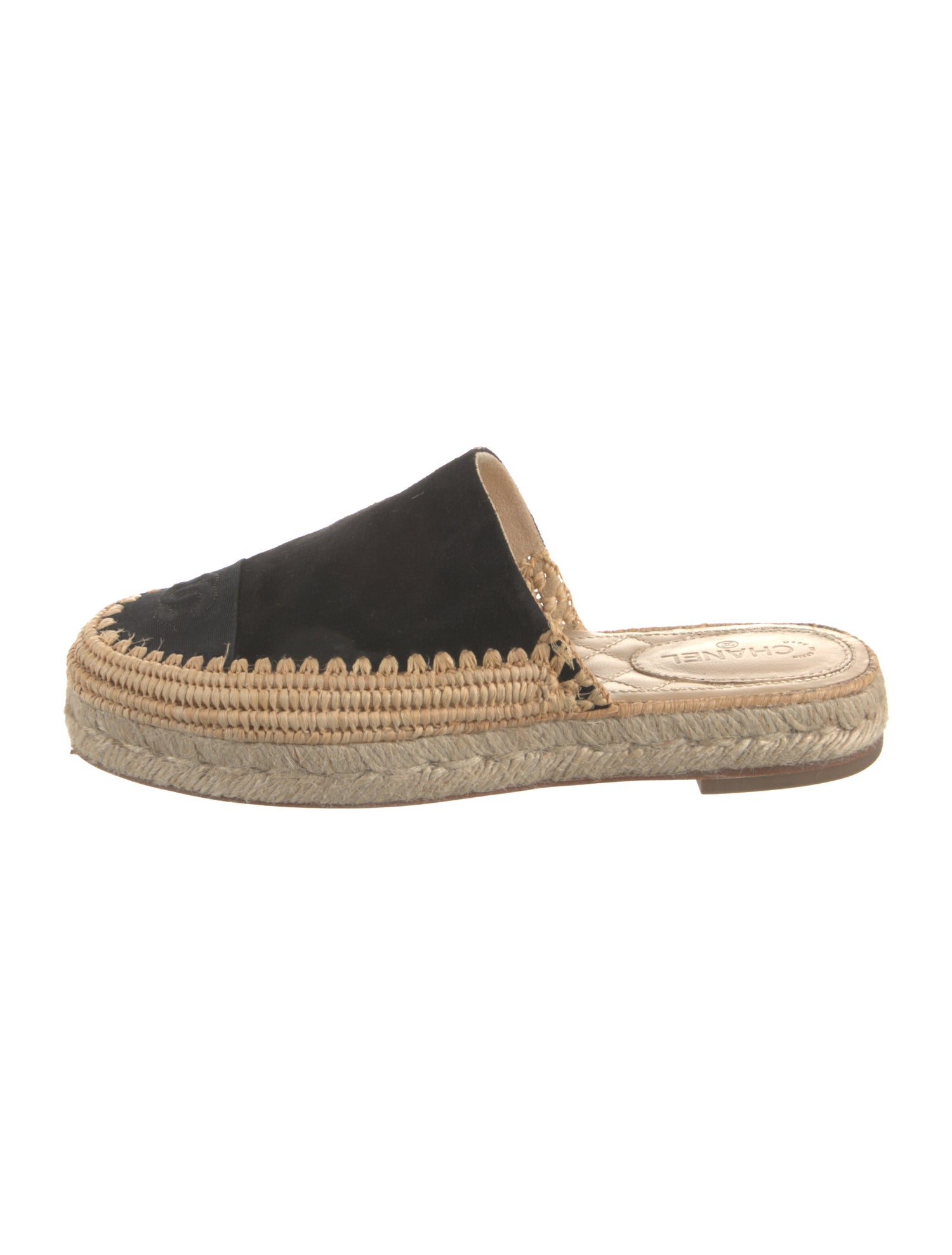 Chanel 2018 Interlocking CC Logo Espadrilles