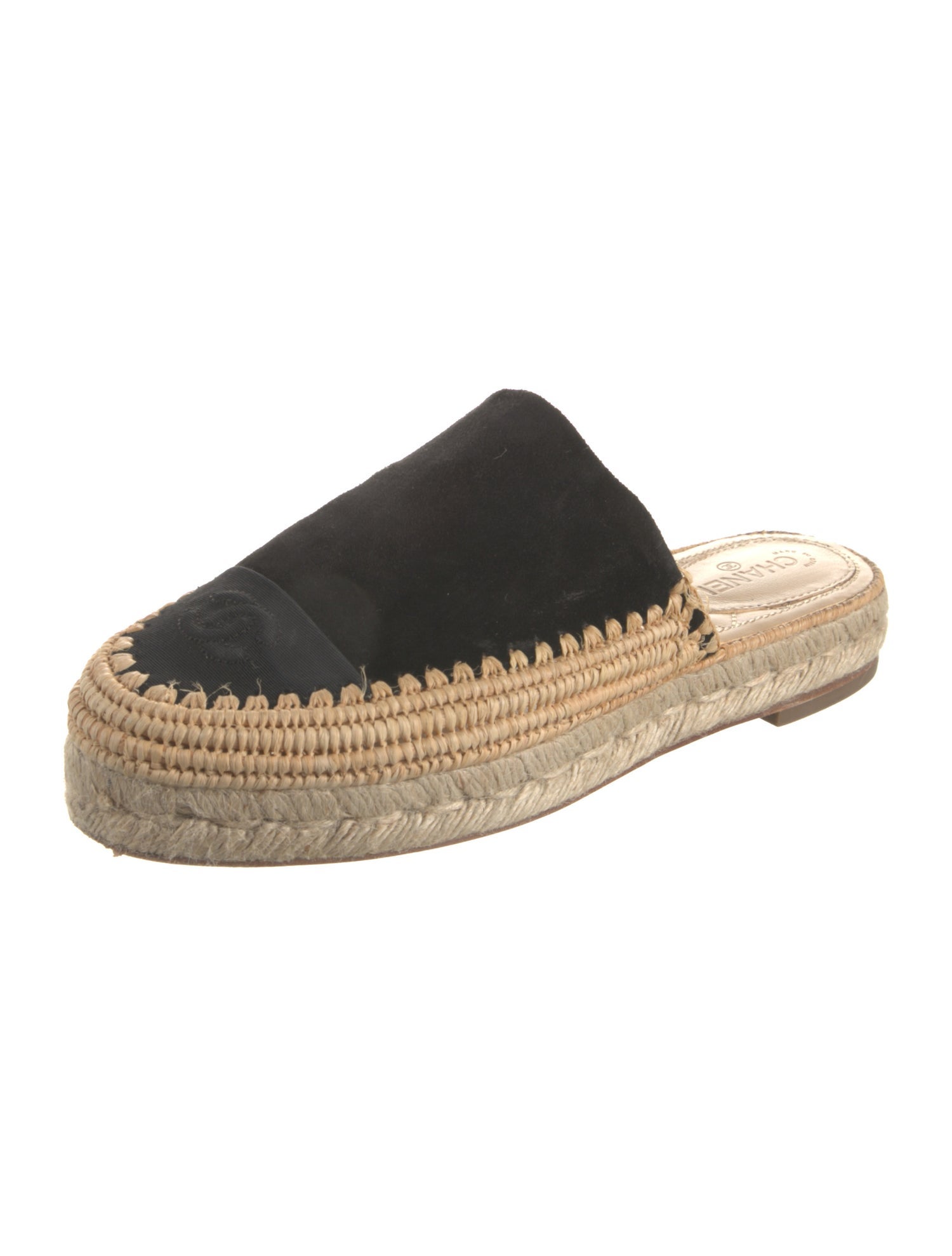 Chanel 2018 Interlocking CC Logo Espadrilles