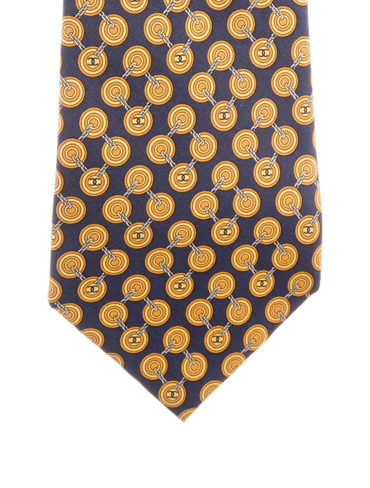 Chanel CC Silk Tie
