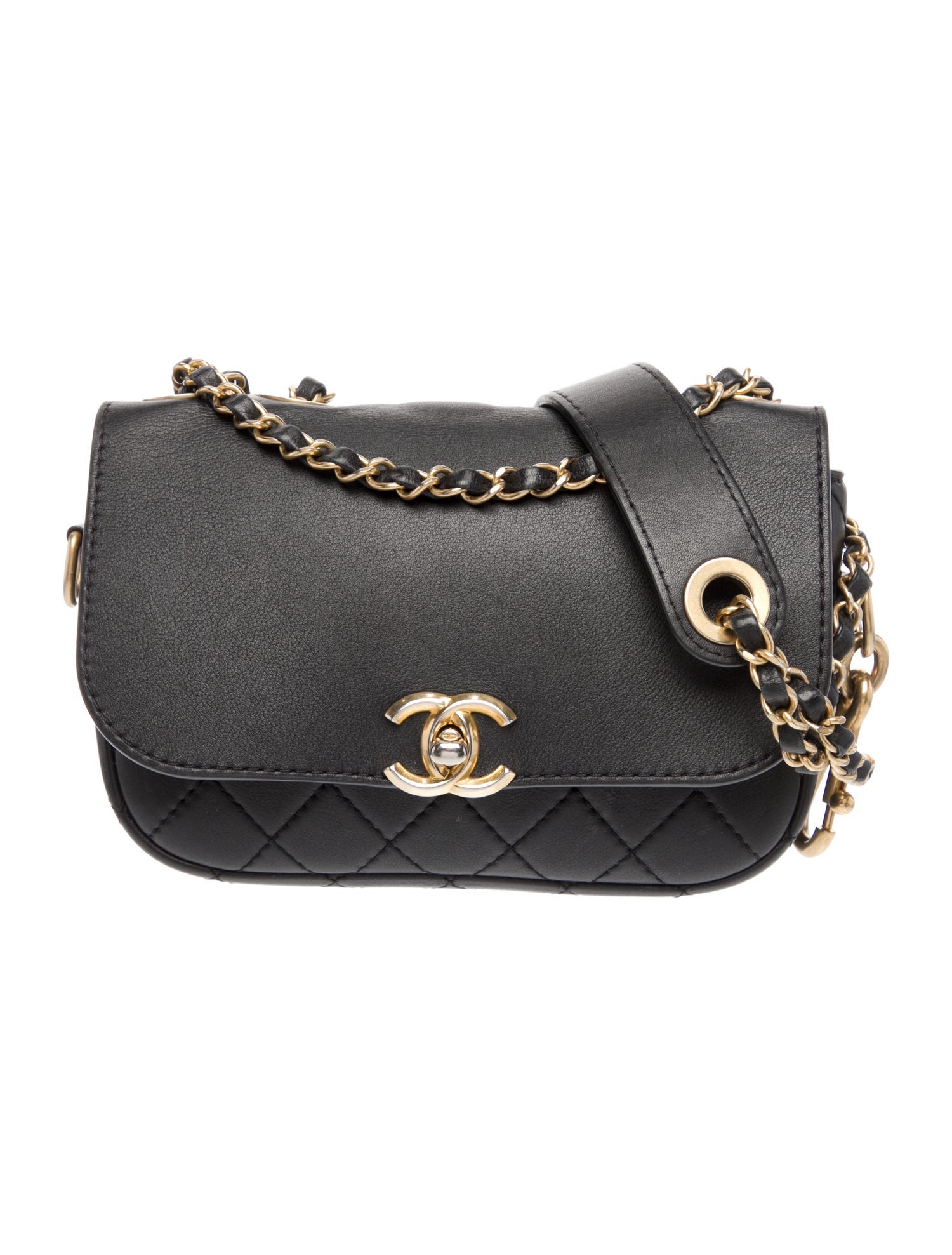 Chanel Multi Pouching Flap Bag w/ Coin Purse