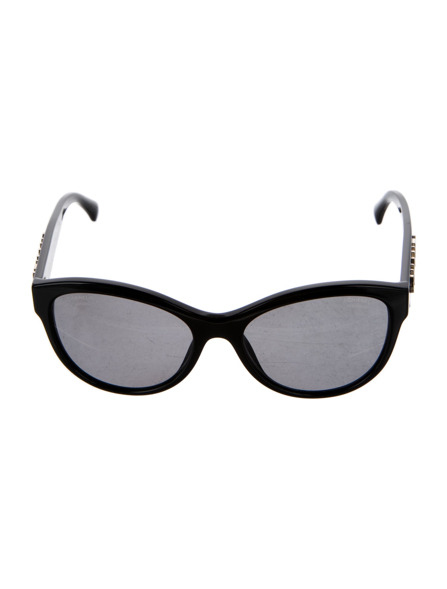 Chanel Signature Logo Cat-Eye Sunglasses