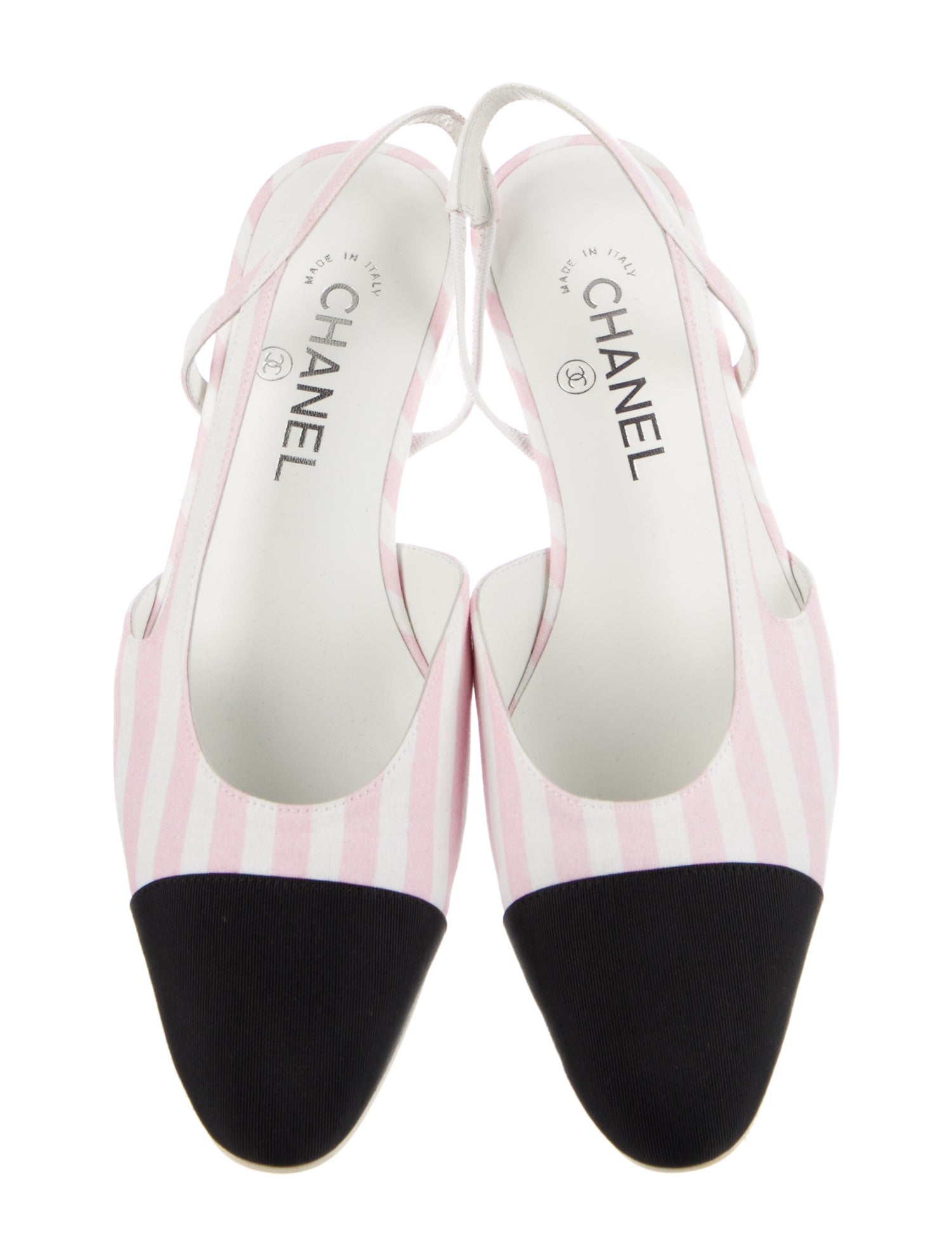 Chanel 2024 Coco Beach Slingback Flats