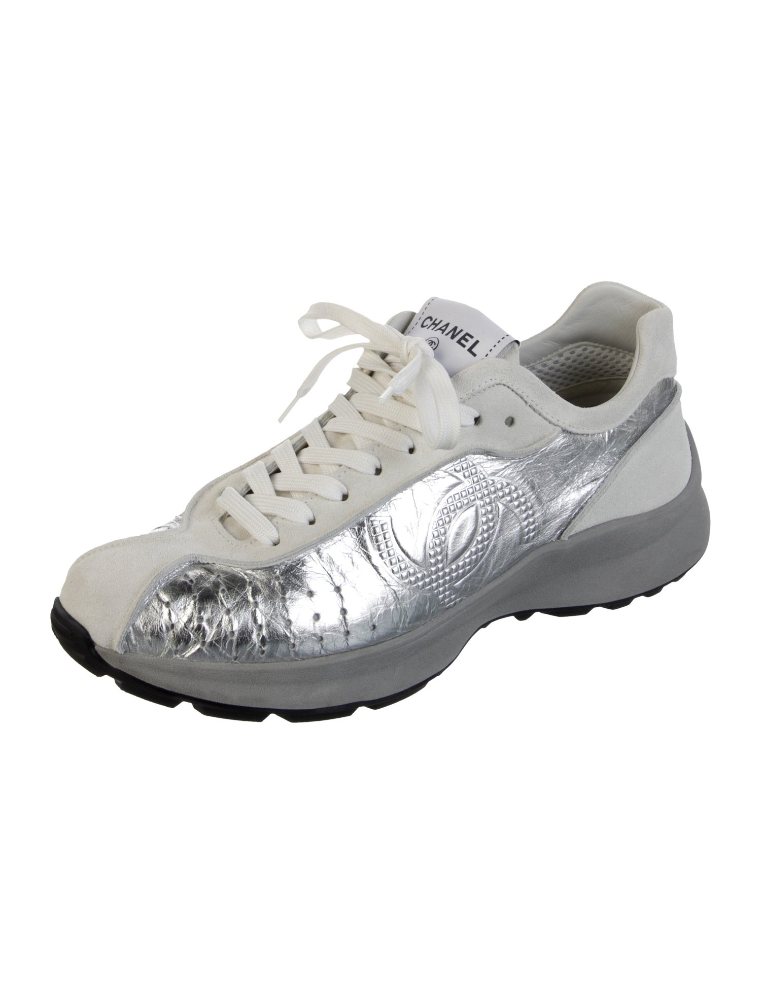 Chanel 2025 Interlocking CC Logo Athletic Sneakers