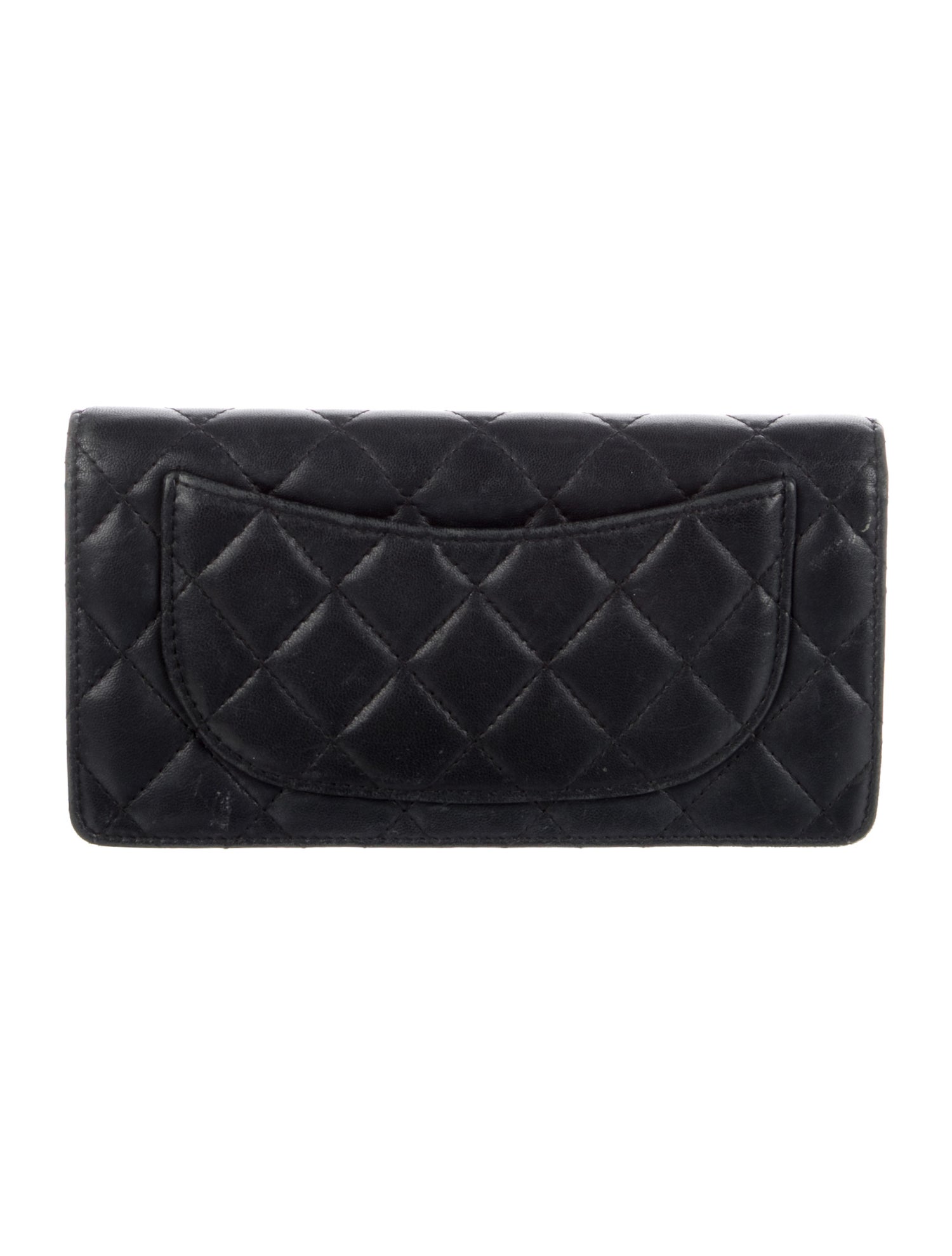 Chanel 2017-2018 Interlocking CC Logo Continental Wallet