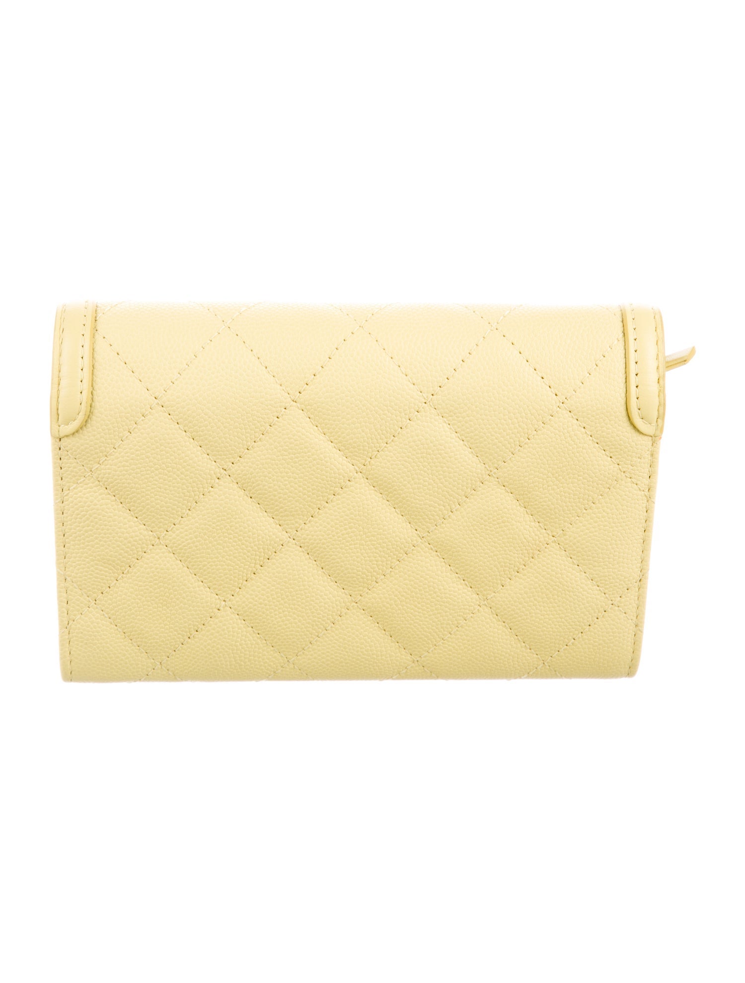 Chanel 2018-2019 Filigree Compact Wallet