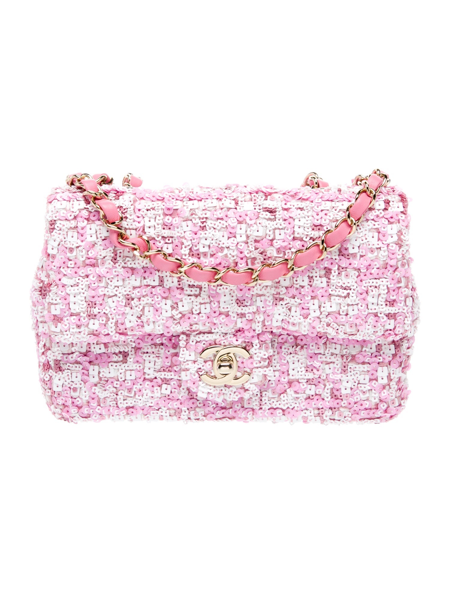 Chanel Sequin Rectangular Mini Flap Bag