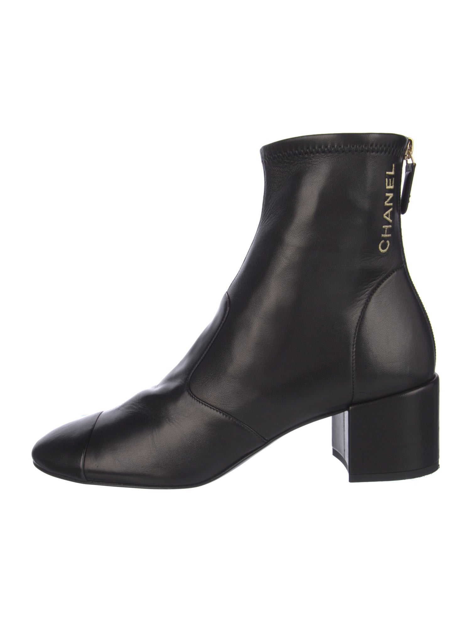 Chanel 2022 Interlocking CC Logo Boots