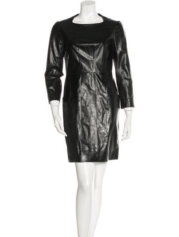 Chanel Paris-Edinburgh Lambskin Sheath Dress