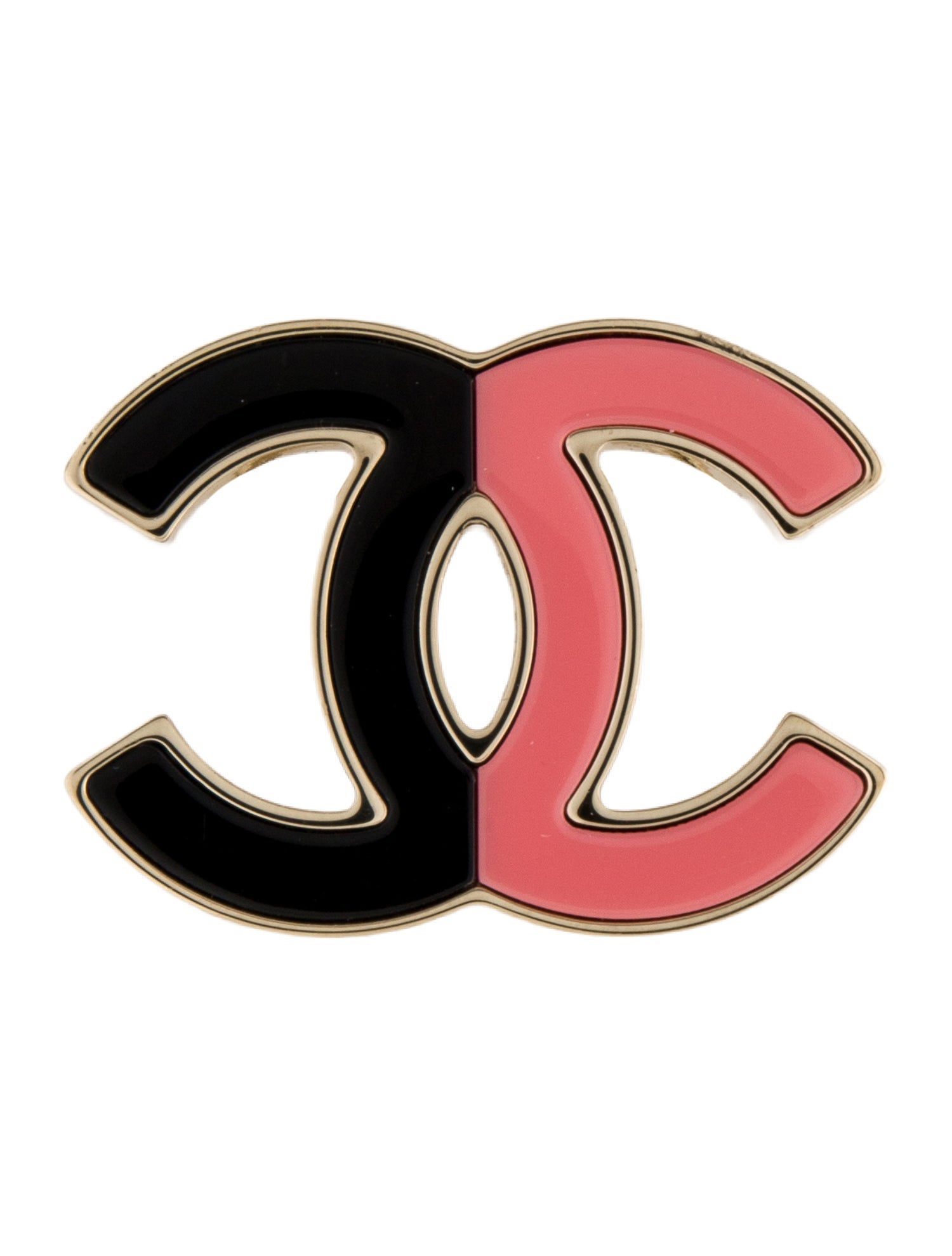 Chanel Resin CC 2023 Pin Brooch