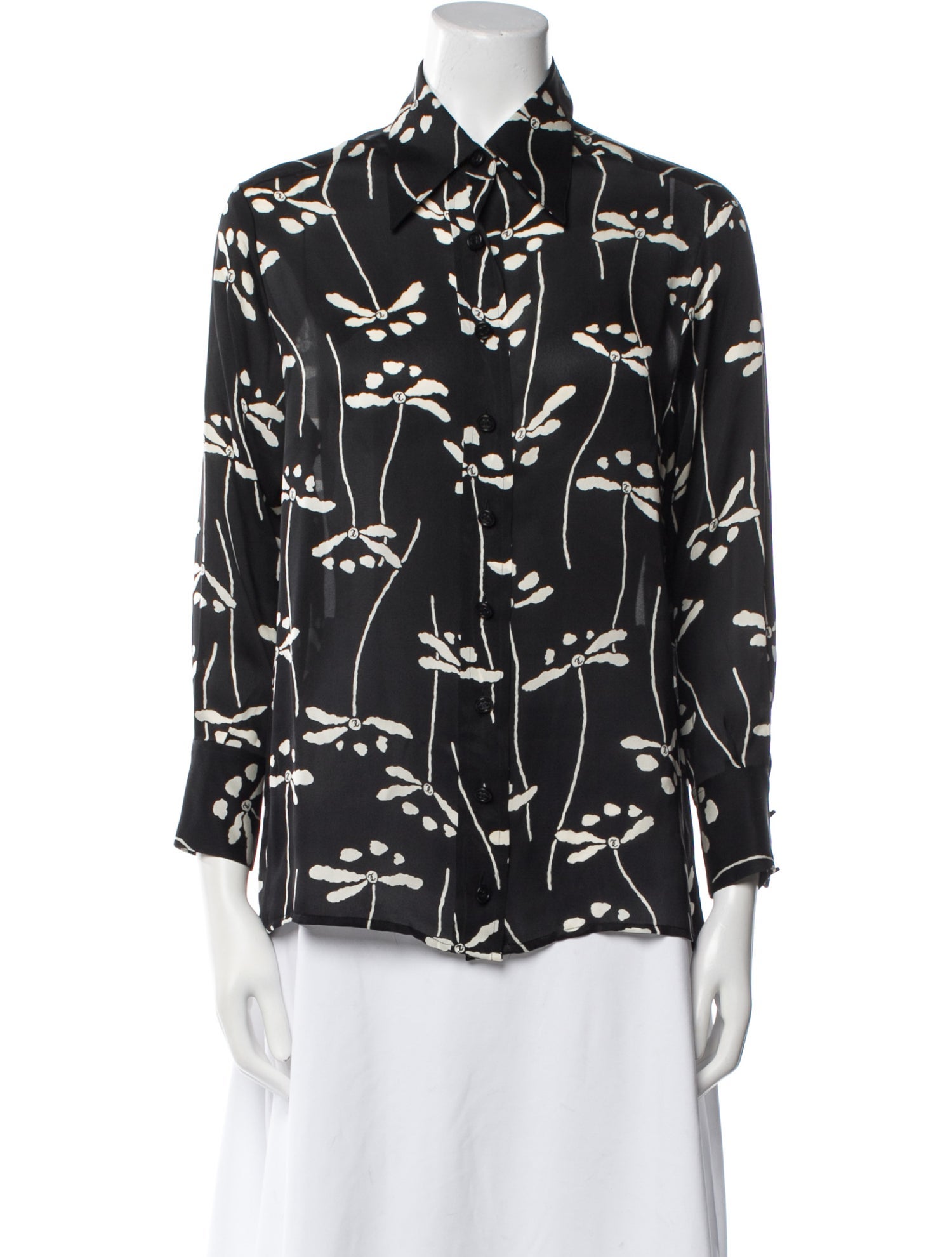 Chanel Vintage 1998 Button-Up Top