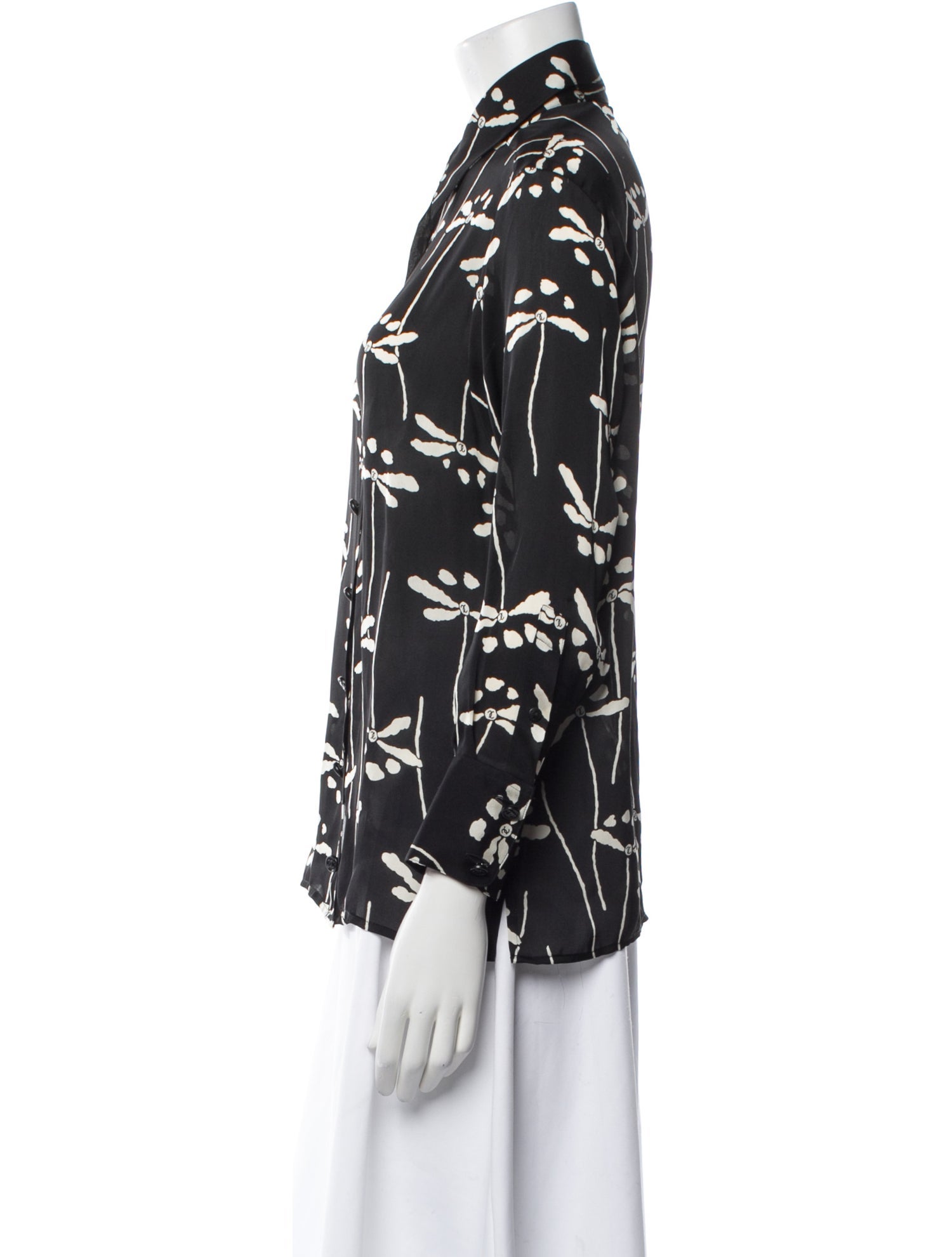 Chanel Vintage 1998 Button-Up Top