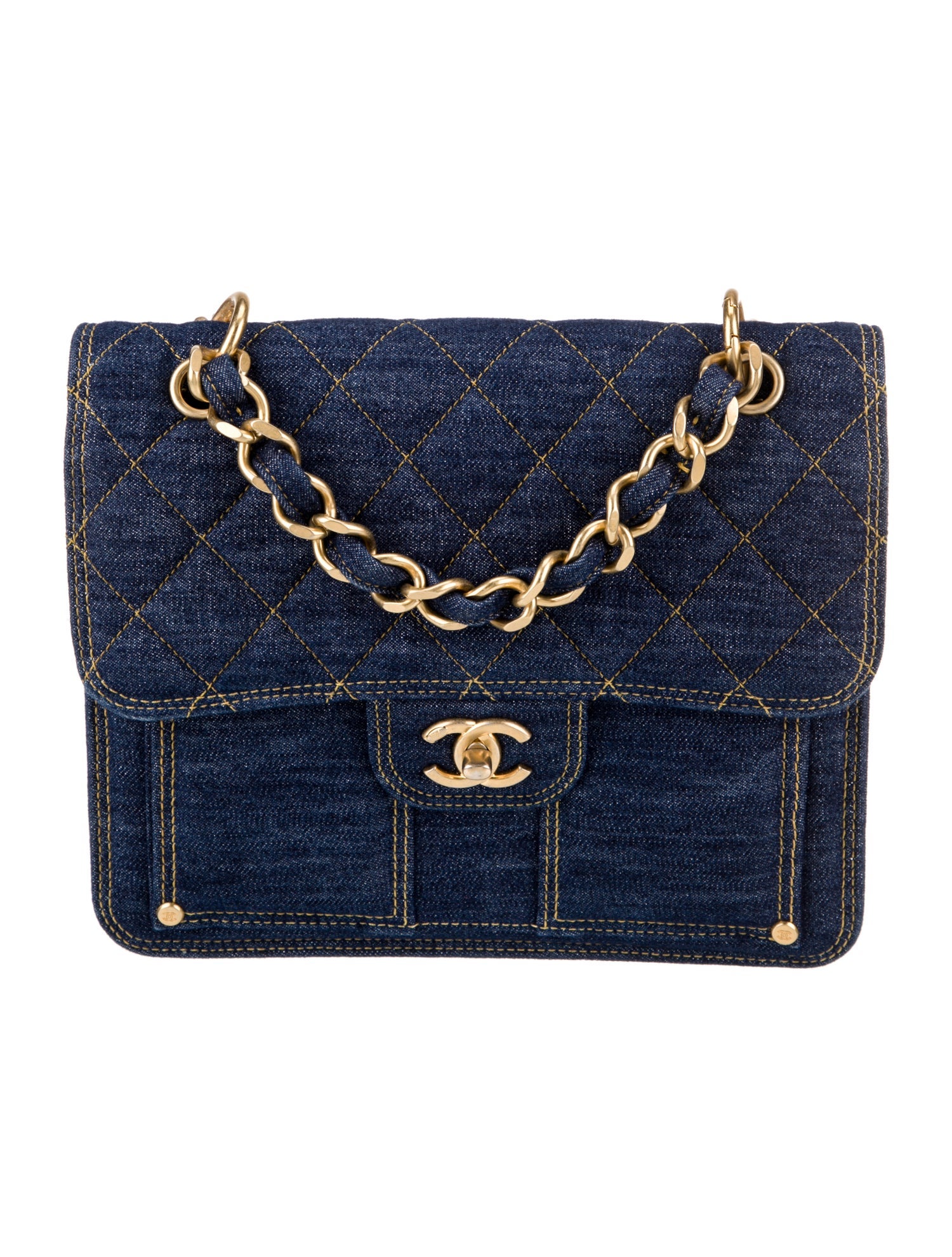 Chanel Denim Double You Backpack