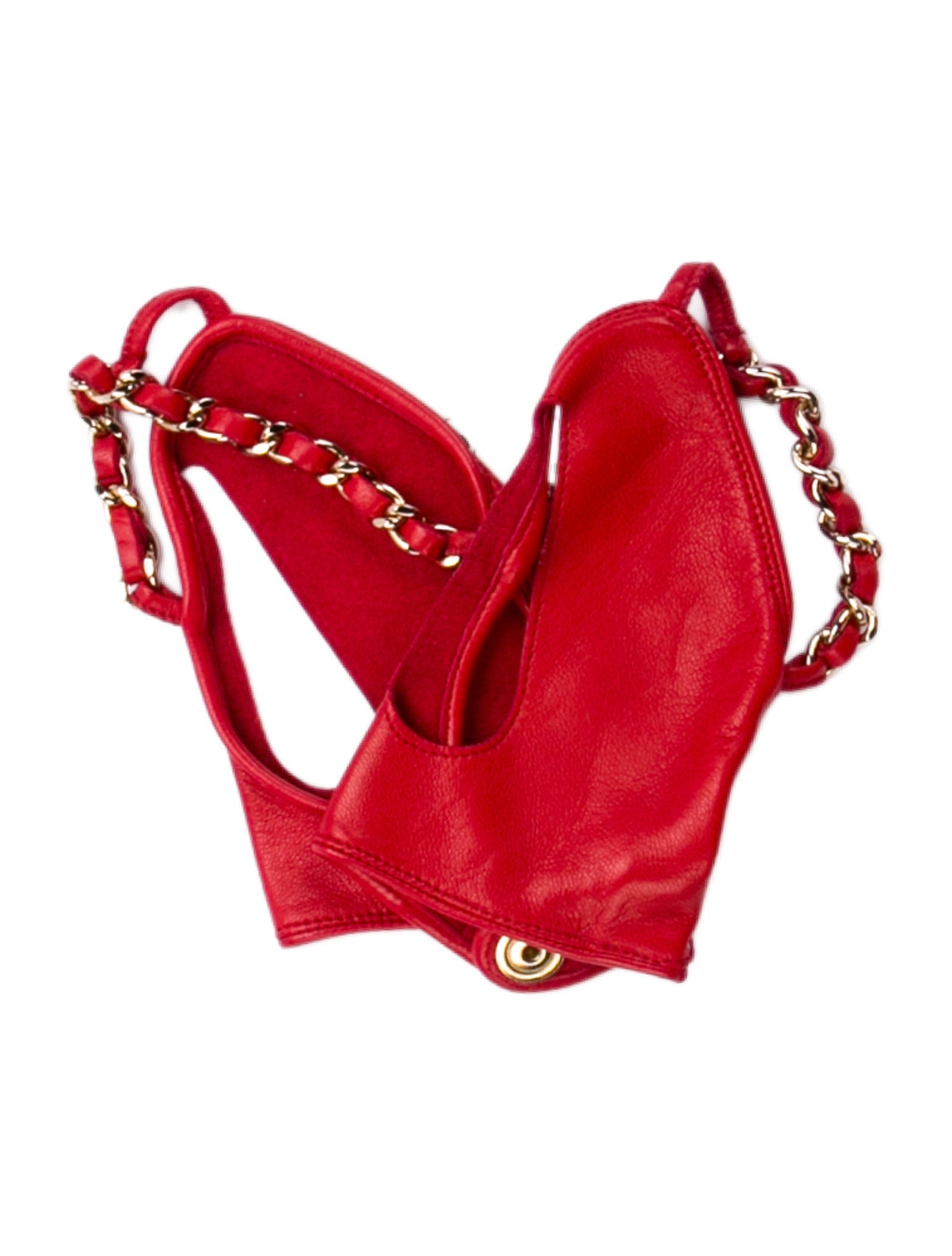 Chanel CC Fingerless Gloves w/Tags