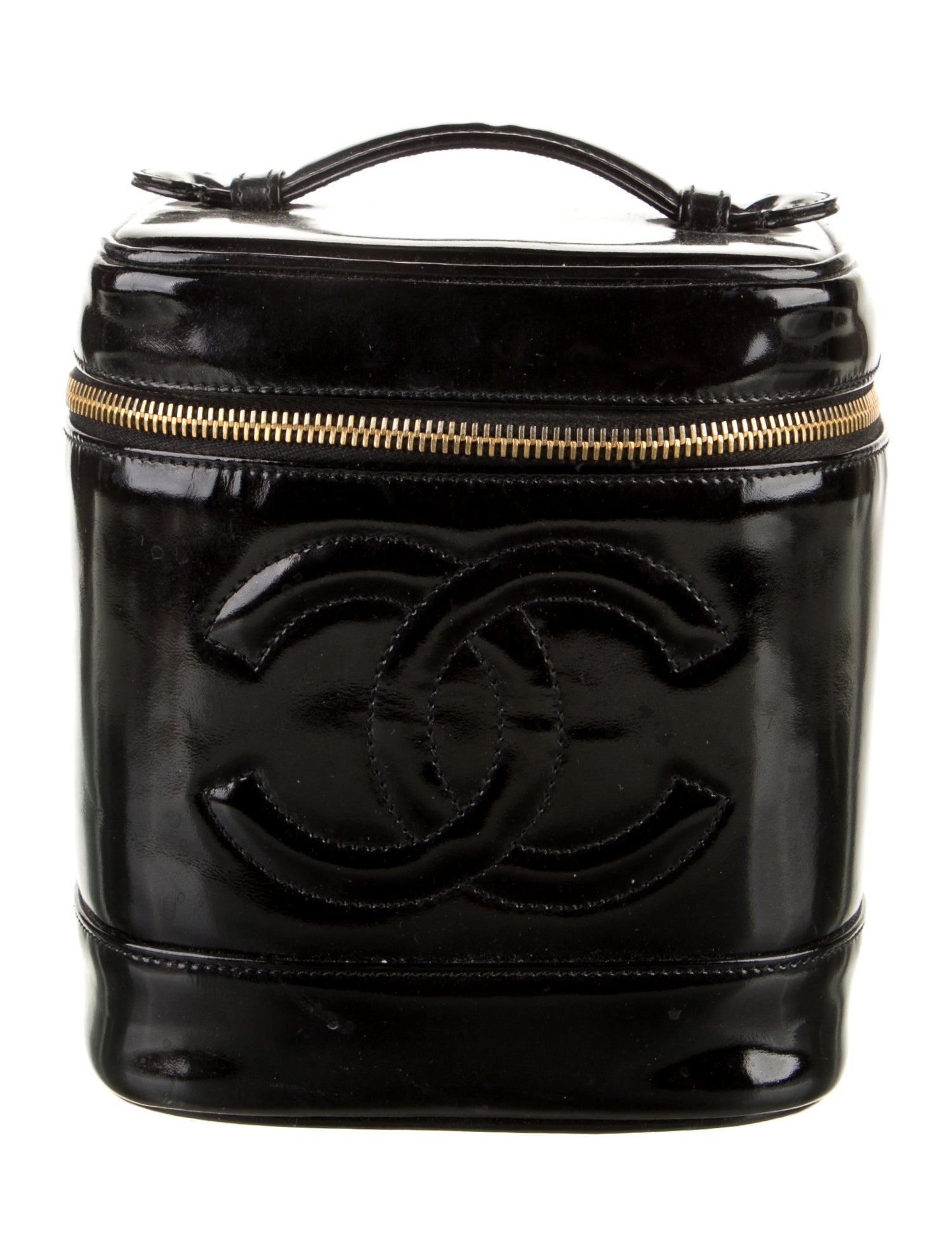 Chanel Patent Timeless Vanity Case