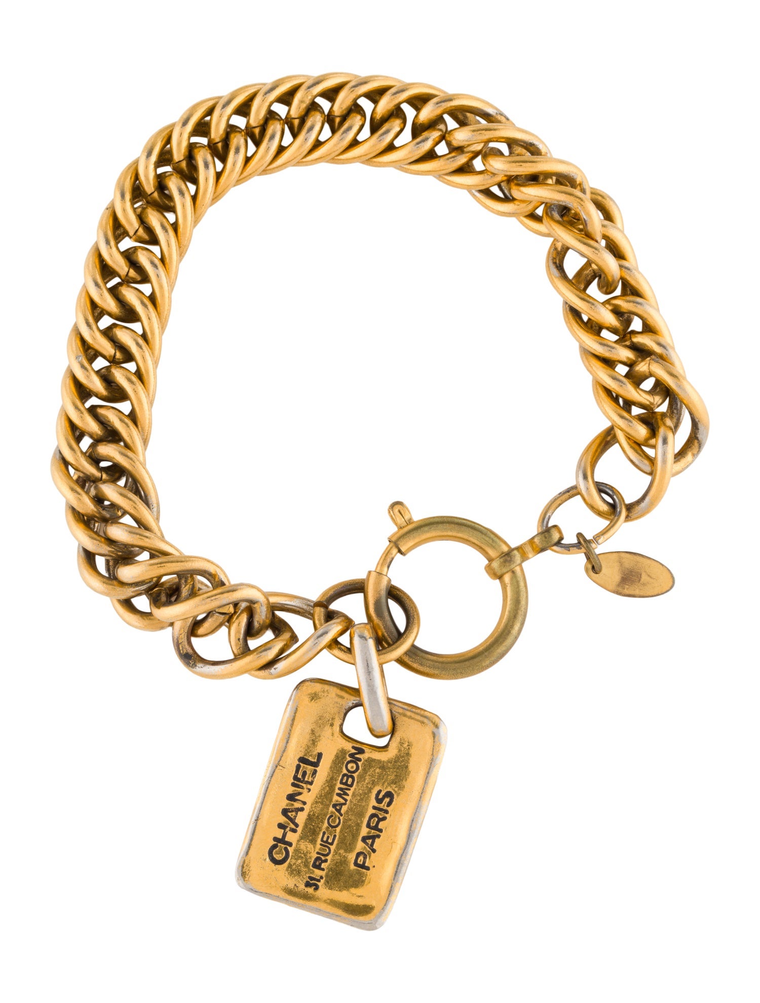 Chanel Vintage 31 Rue Cambon Charm Bracelet