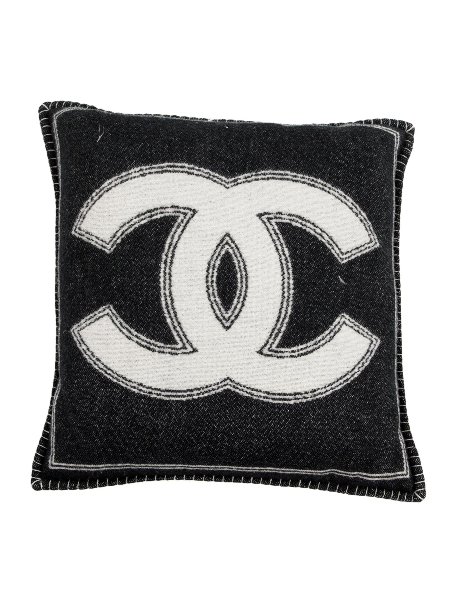 Chanel CC Throw Pillow