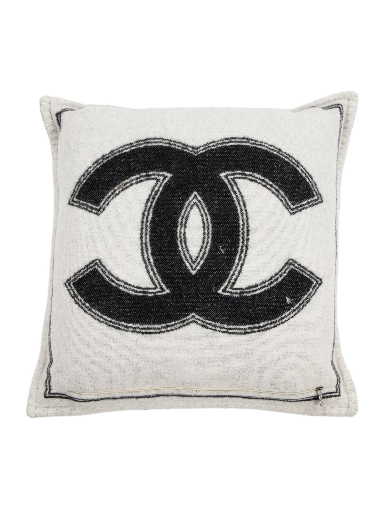 Chanel CC Throw Pillow