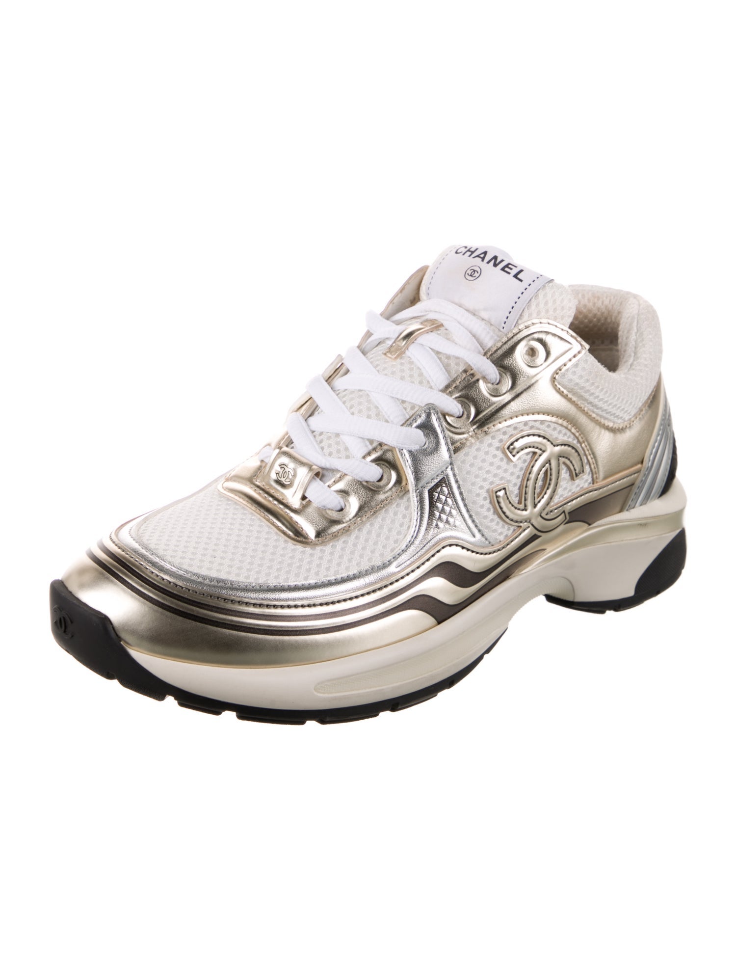 Chanel 2023 Interlocking CC Logo Chunky Sneakers