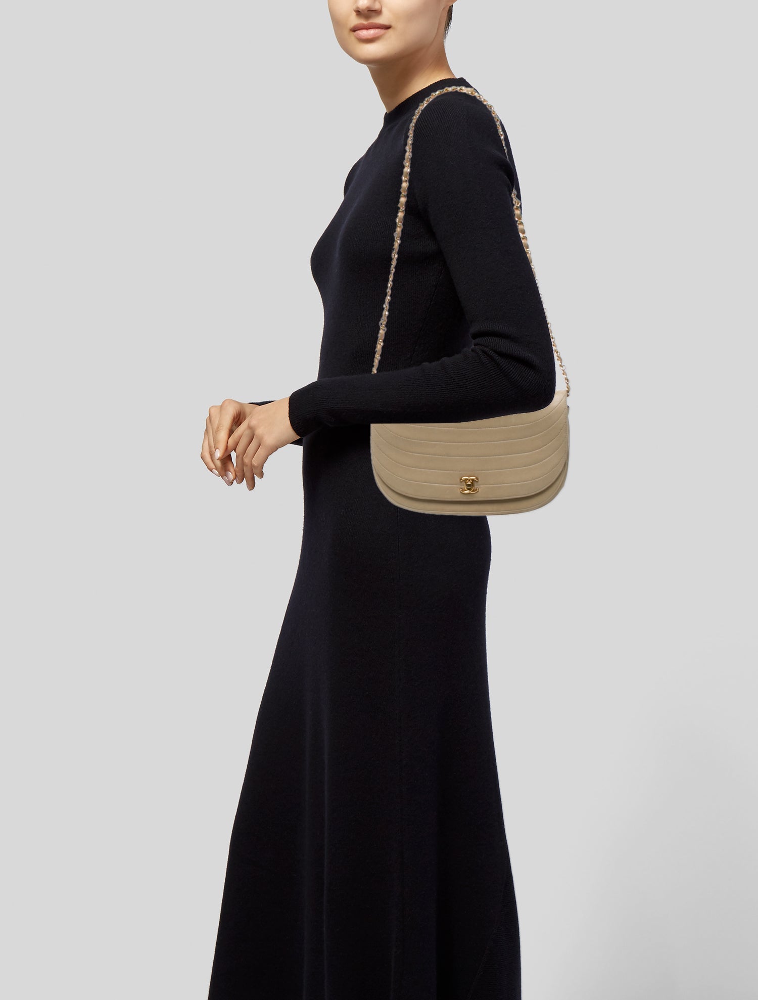 Chanel Quilted Single Flap Bag