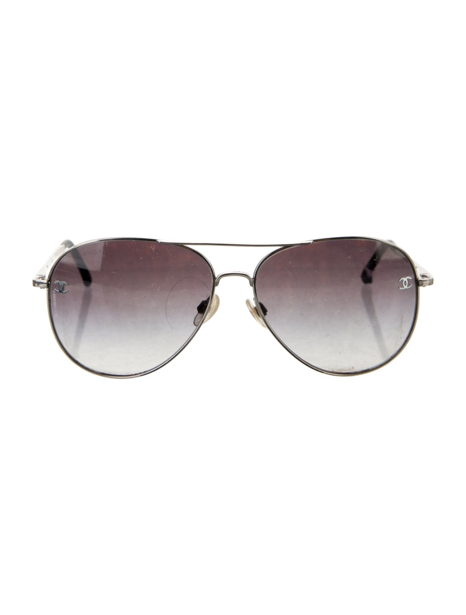 Chanel Interlocking CC Logo Aviator Sunglasses