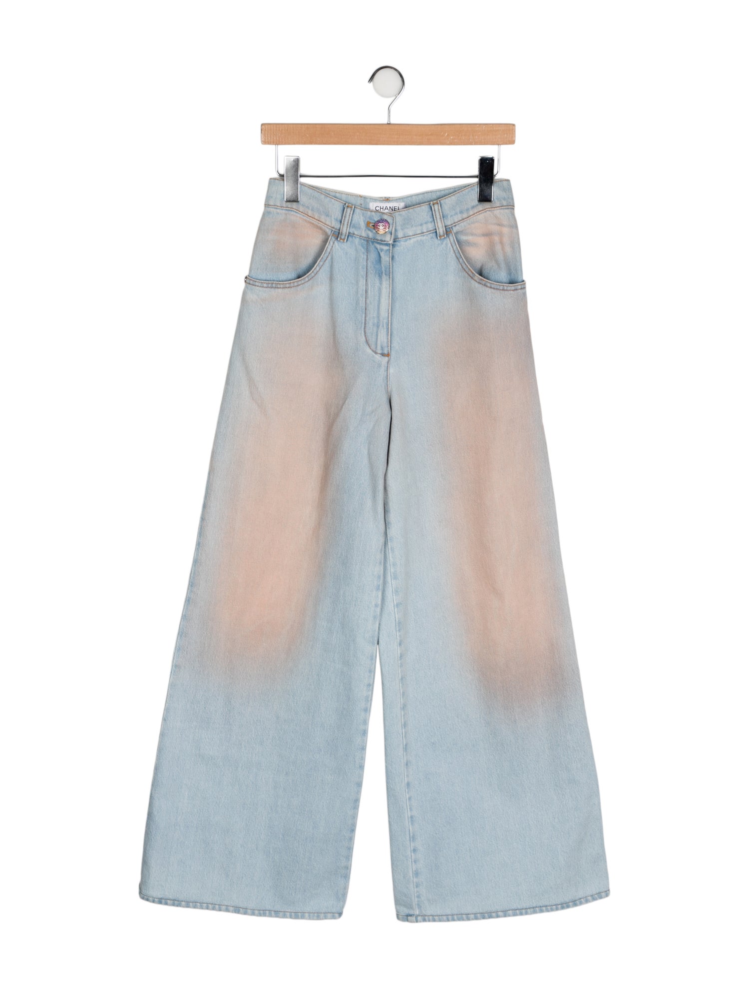 Chanel 2024 Wide Leg Jeans