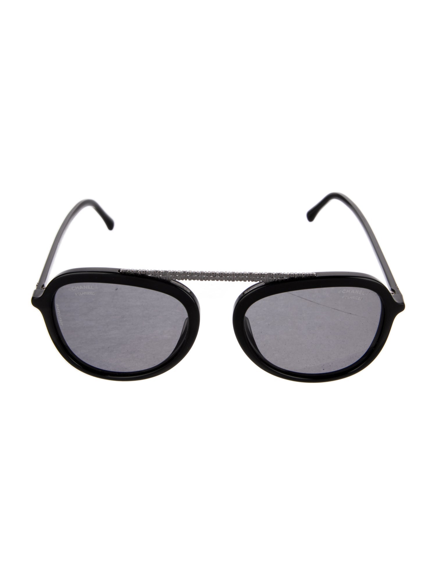 Chanel Interlocking CC Logo Oversize Sunglasses