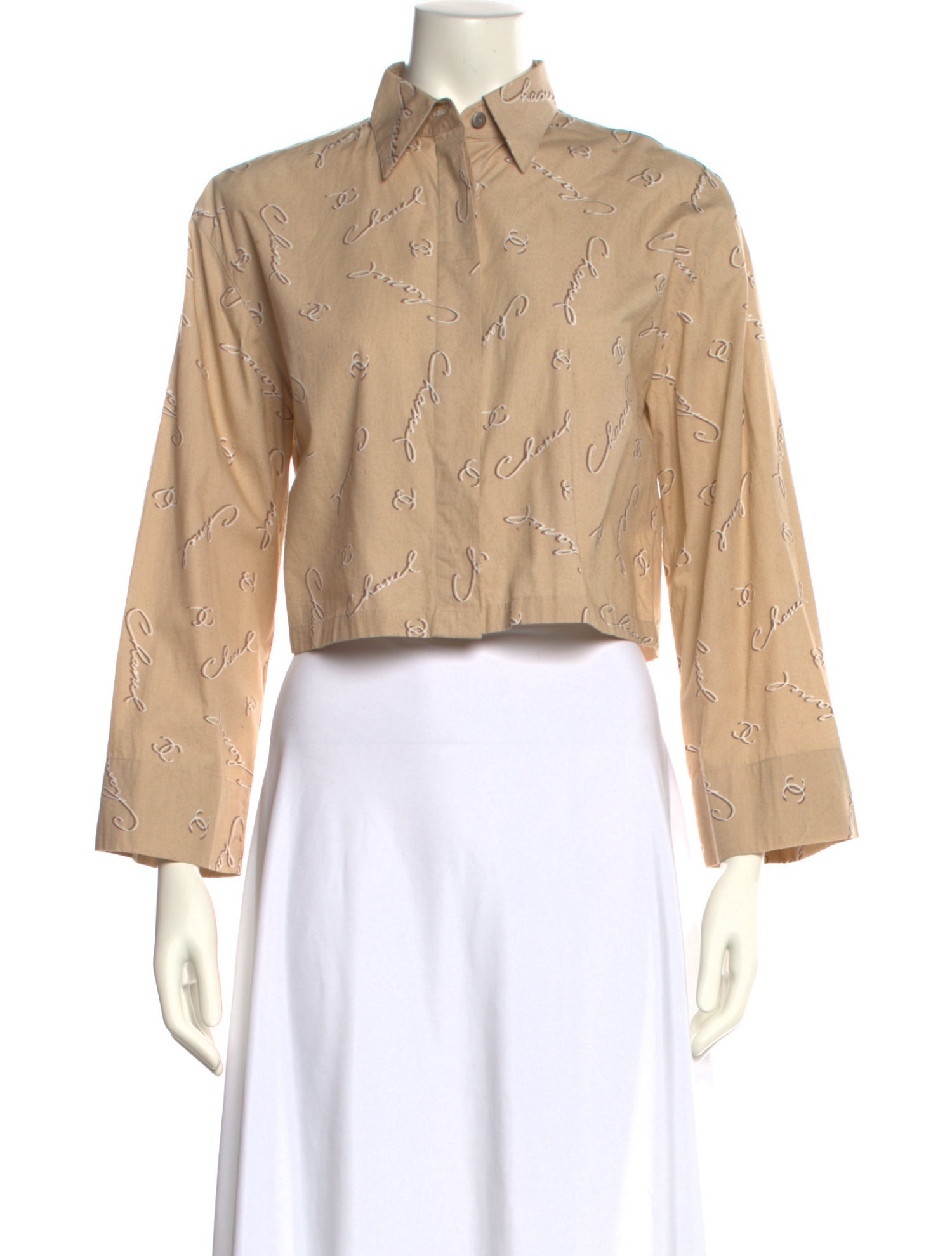 Chanel Vintage 1999 Crop Top