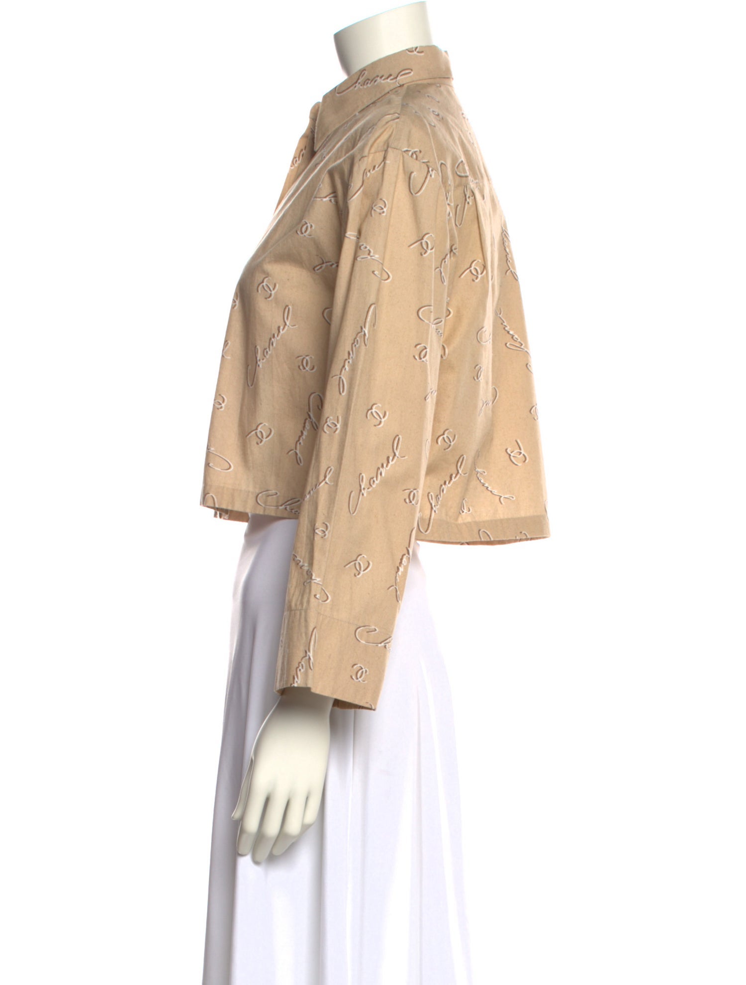 Chanel Vintage 1999 Crop Top