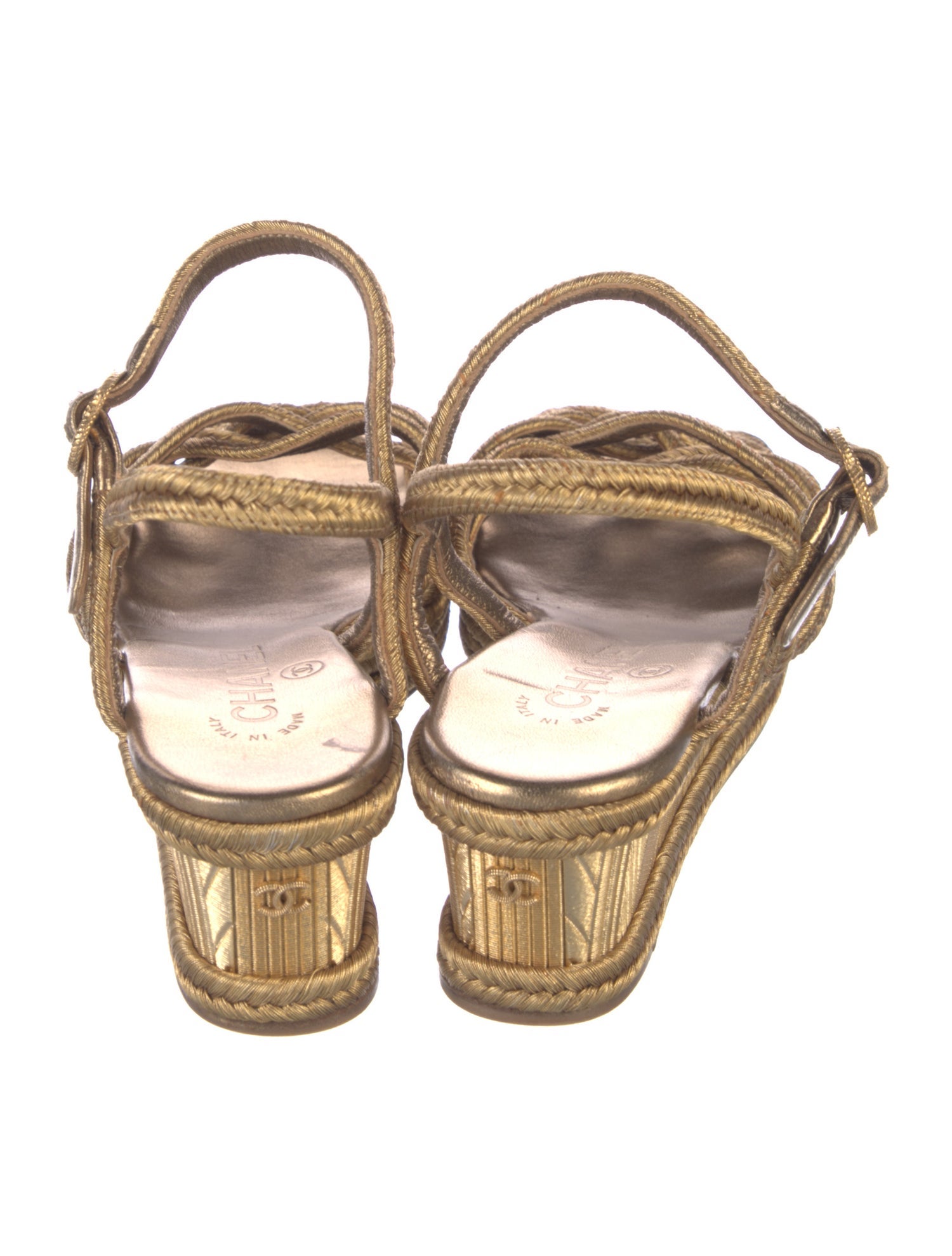 Interlocking CC Logo Espadrilles