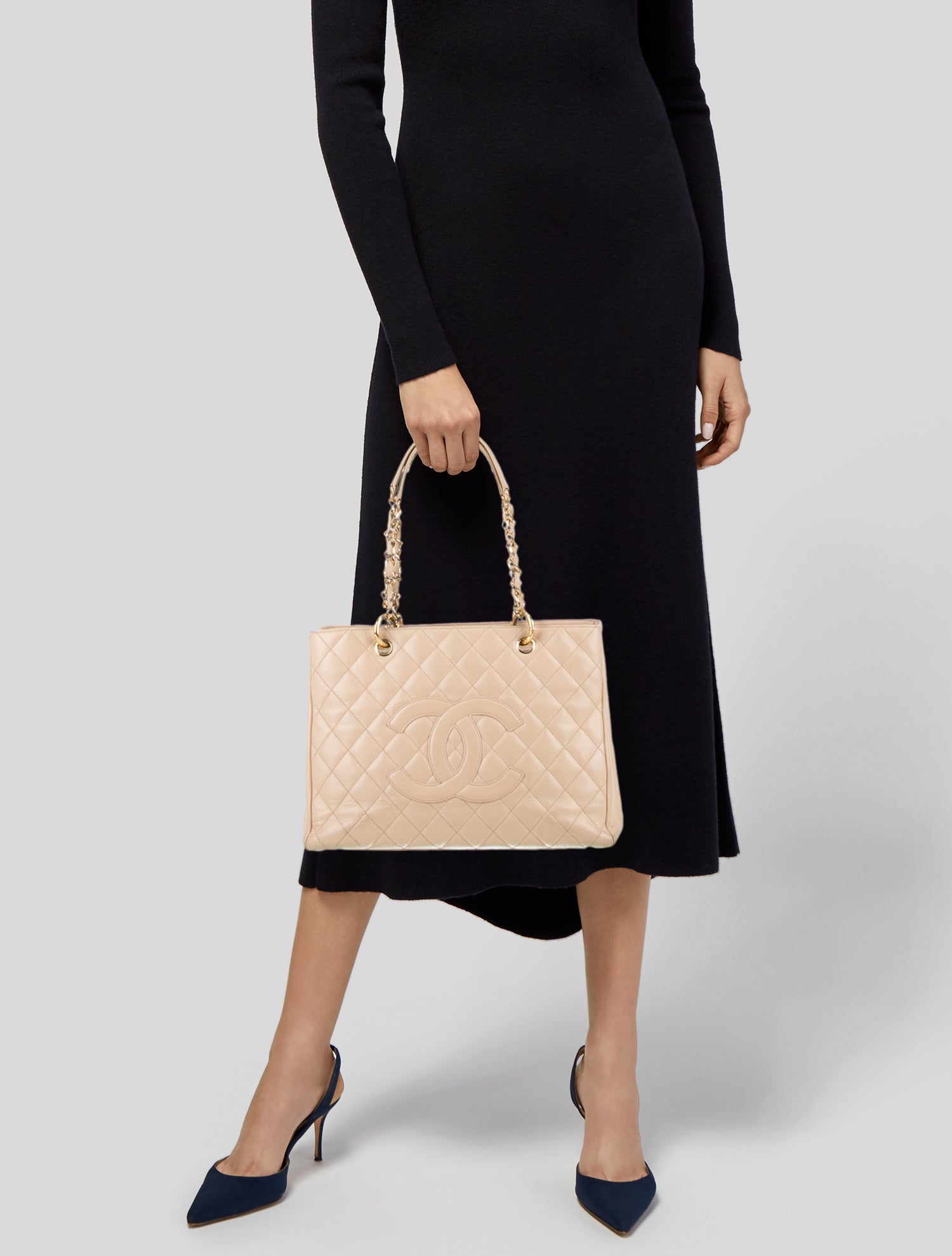Chanel Caviar Grand Shopping Tote