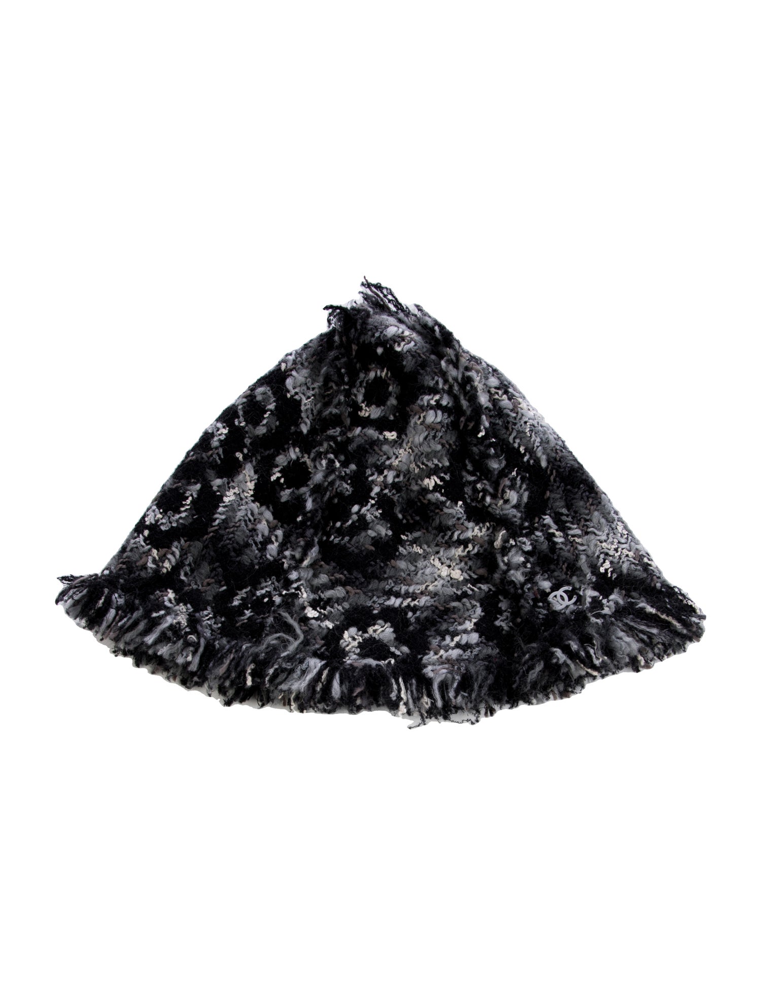 Chanel Vintage Tweed Bucket Hat