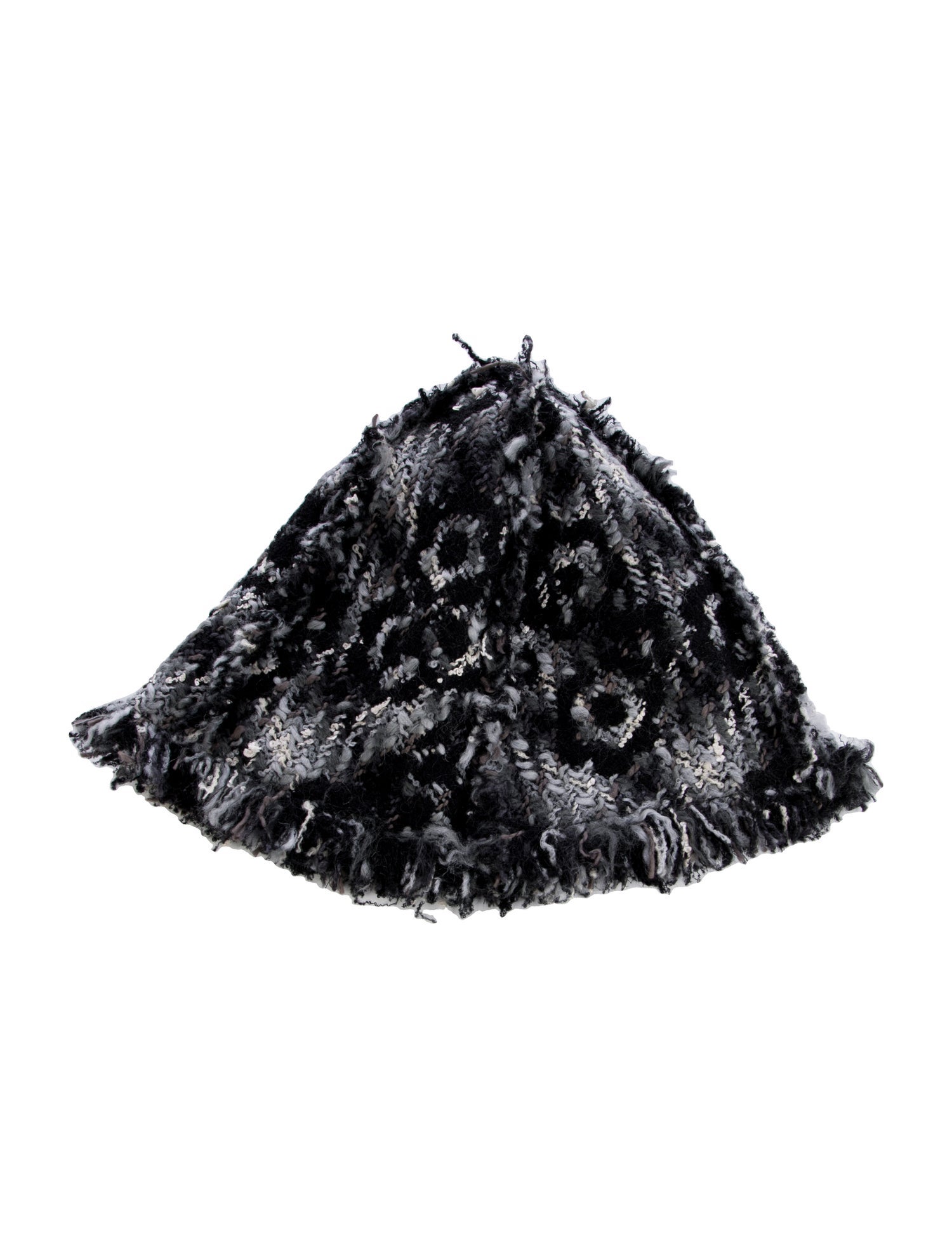 Chanel Vintage Tweed Bucket Hat