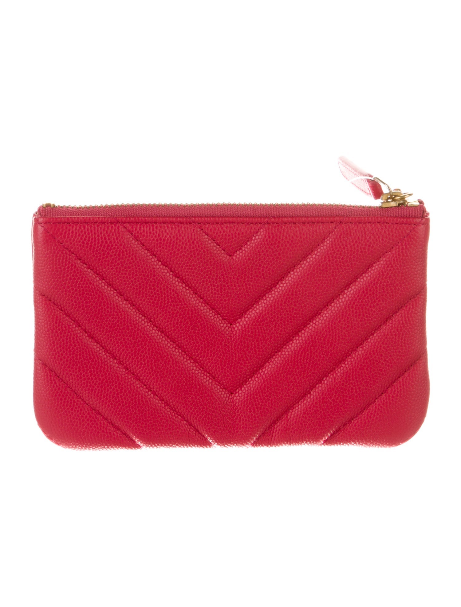 Chanel 2017-2018 O-Case Ancient Greek Charm Pouch Wallet