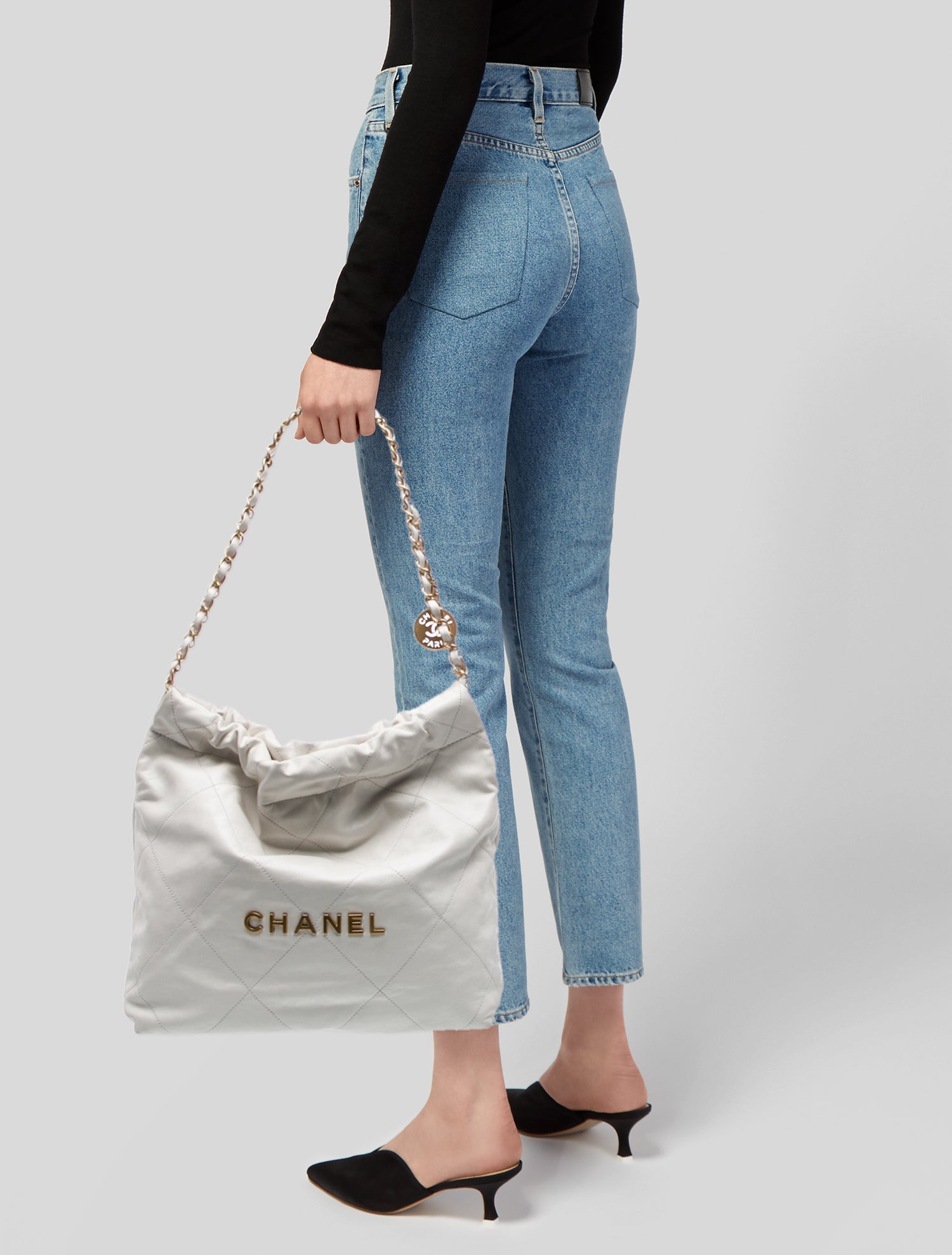 Chanel Small 22 Hobo w/ Pouch