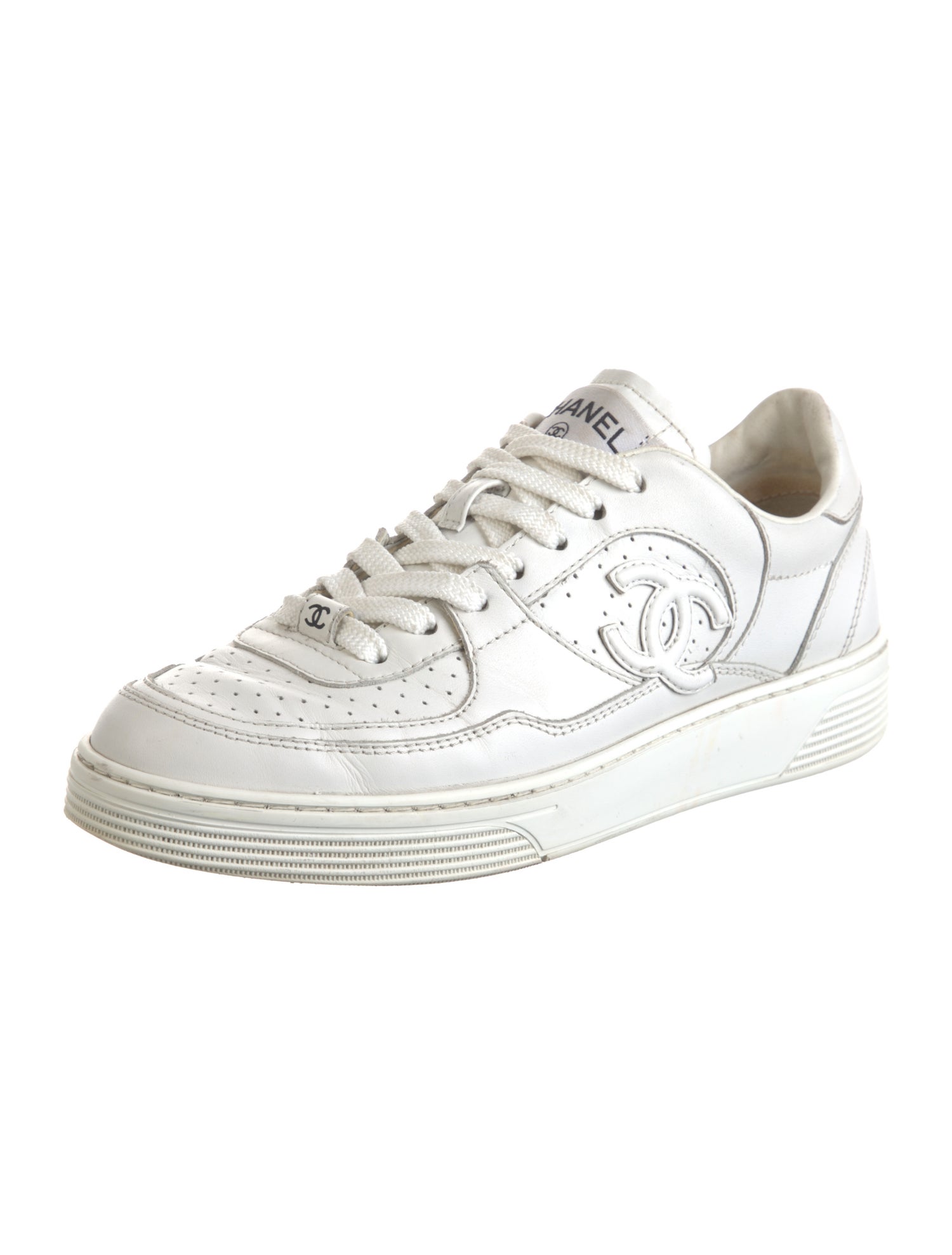 Chanel 2023 Interlocking CC Logo Sneakers