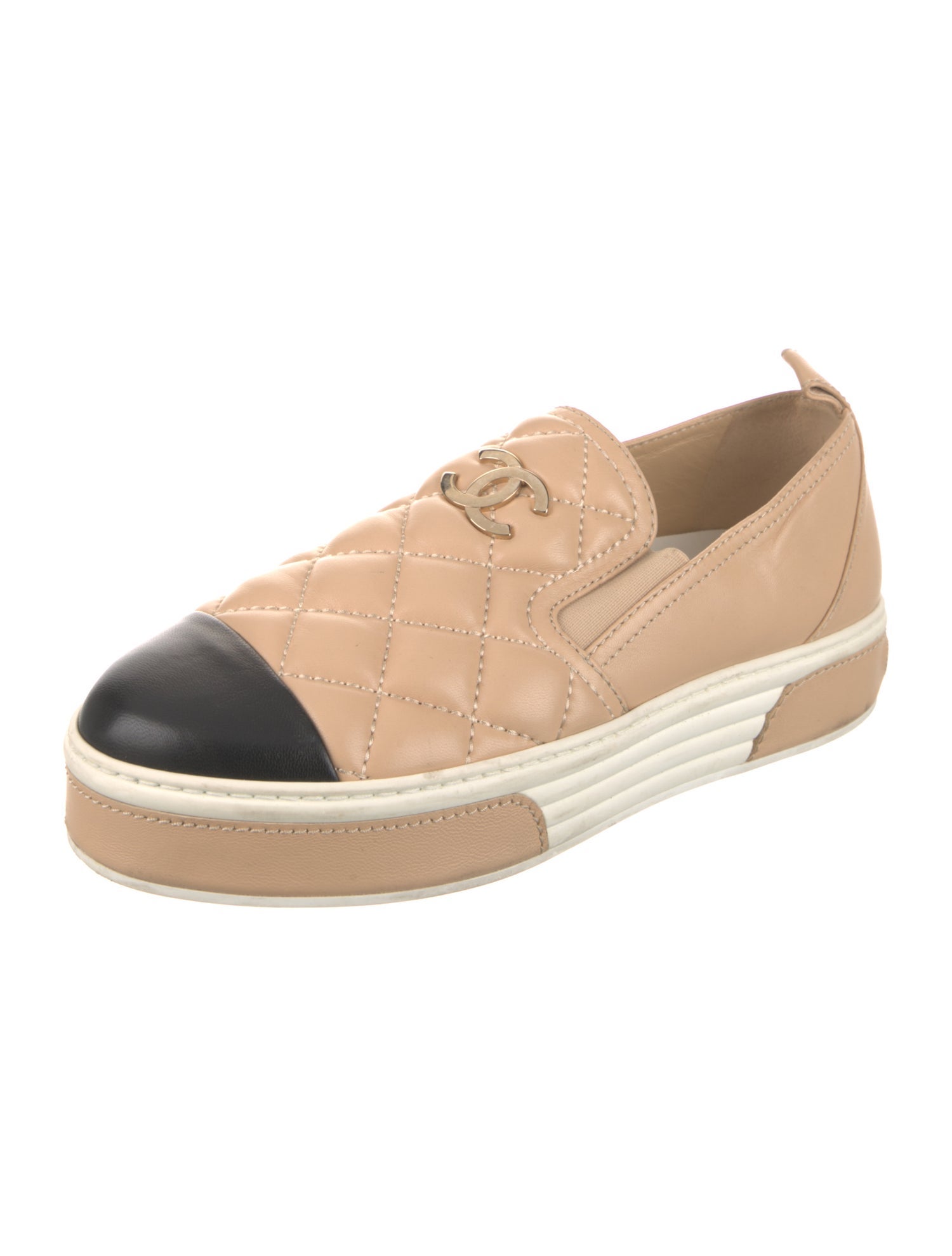 Chanel 2023 Interlocking CC Logo Sneakers