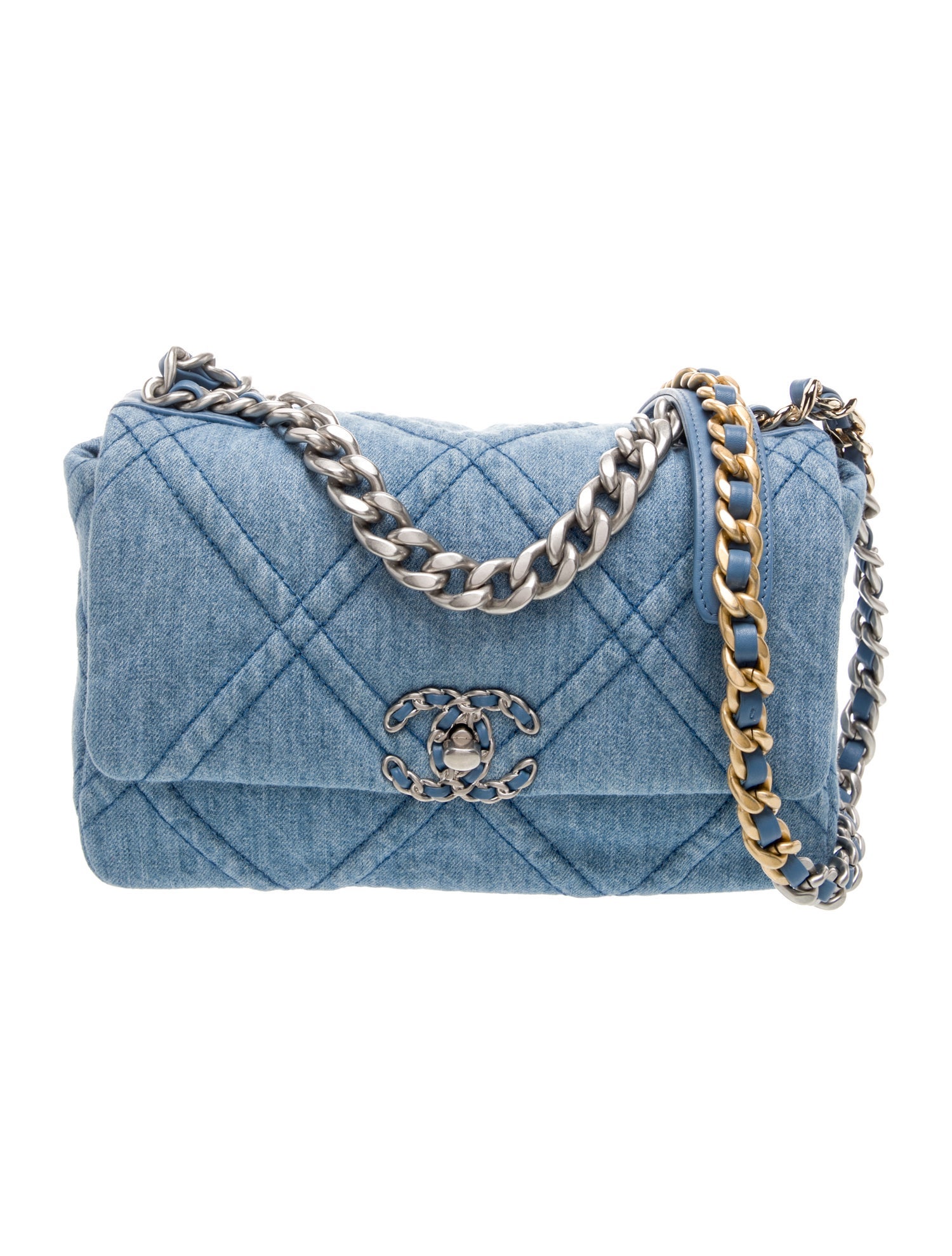 Chanel Medium Denim 19 Flap Bag