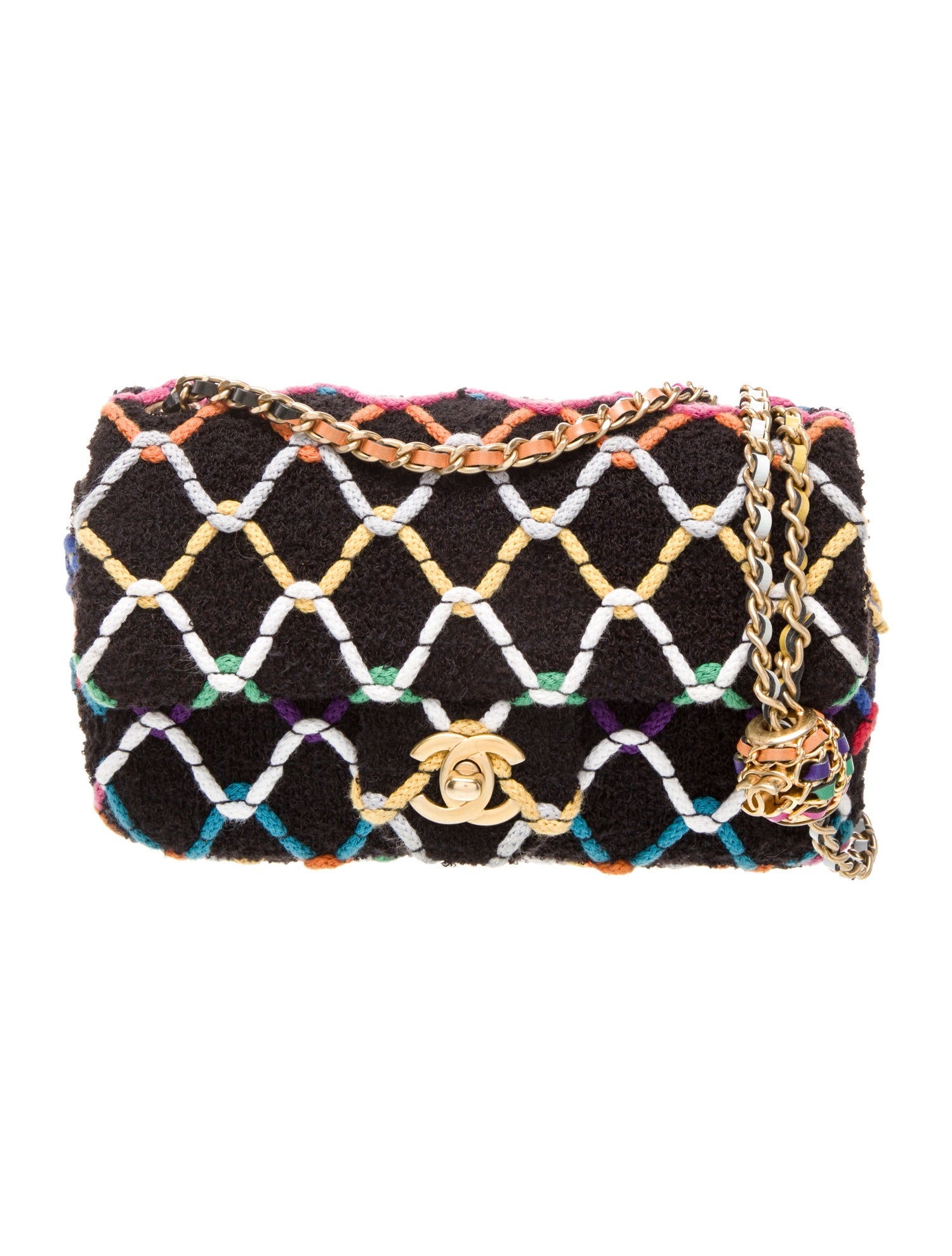 Chanel Rectangular Mini Pearl Crush Flap Bag