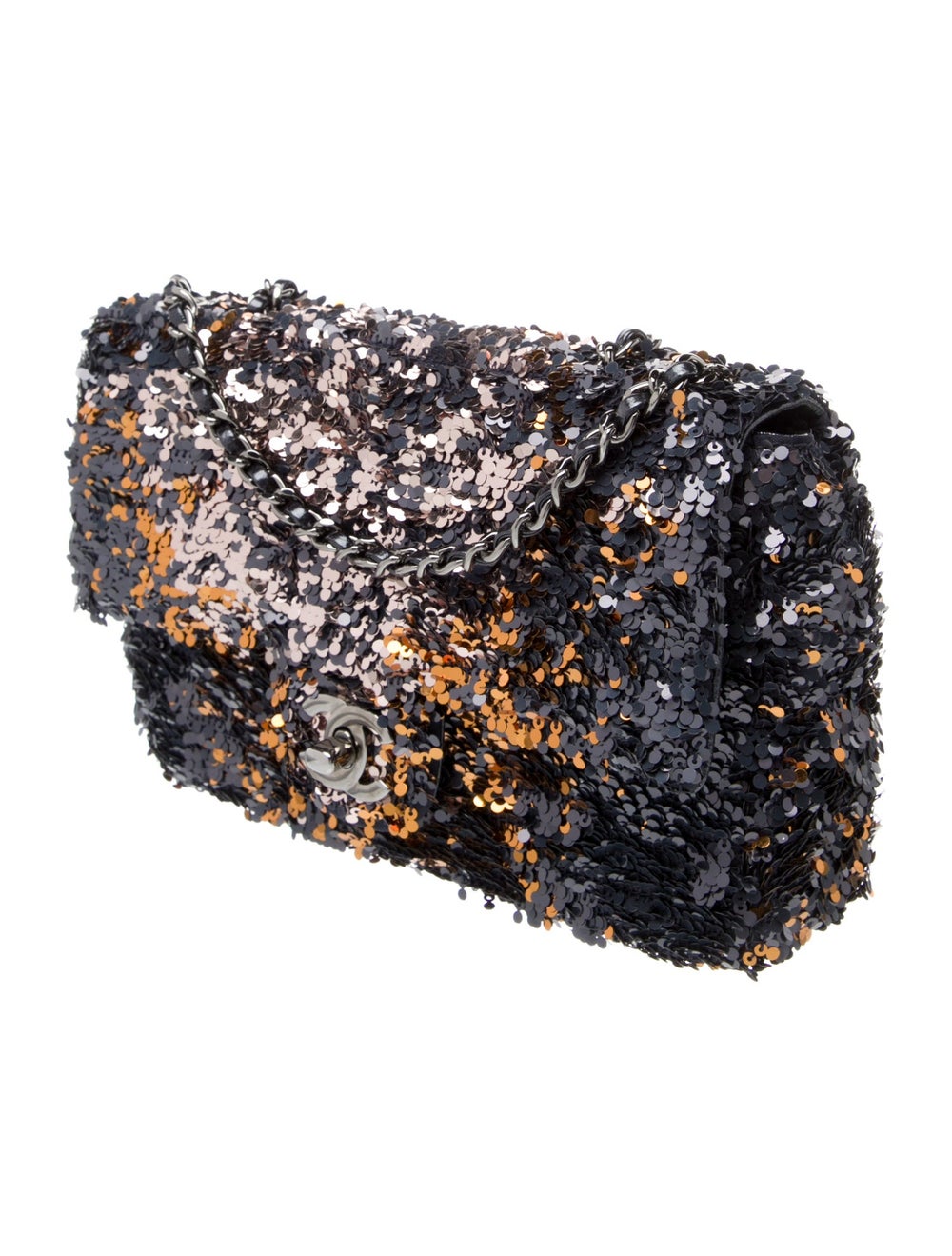 Chanel Paris-Hamburg  Rectangular Mini Sequin Fla… - image 3