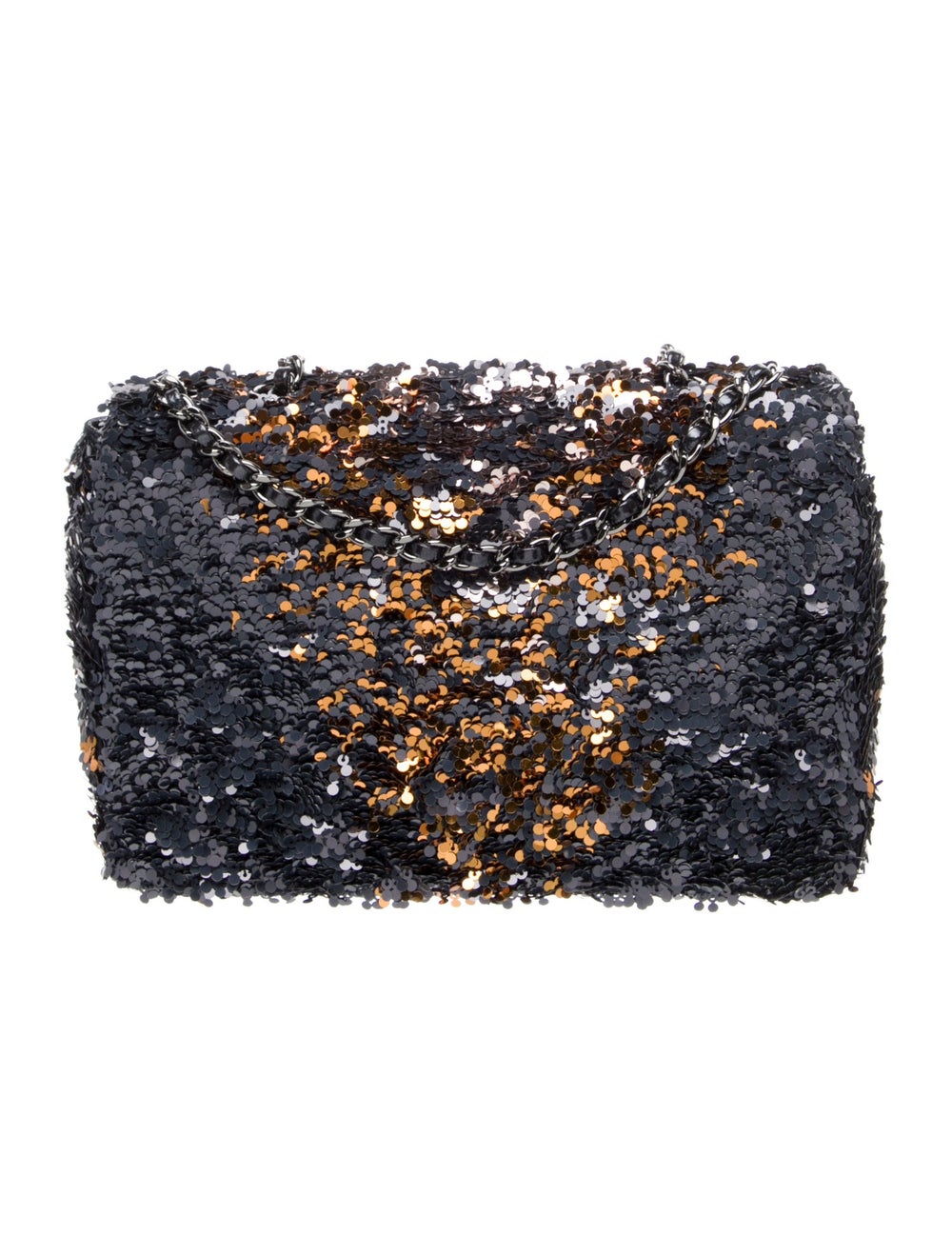 Chanel Paris-Hamburg  Rectangular Mini Sequin Fla… - image 4