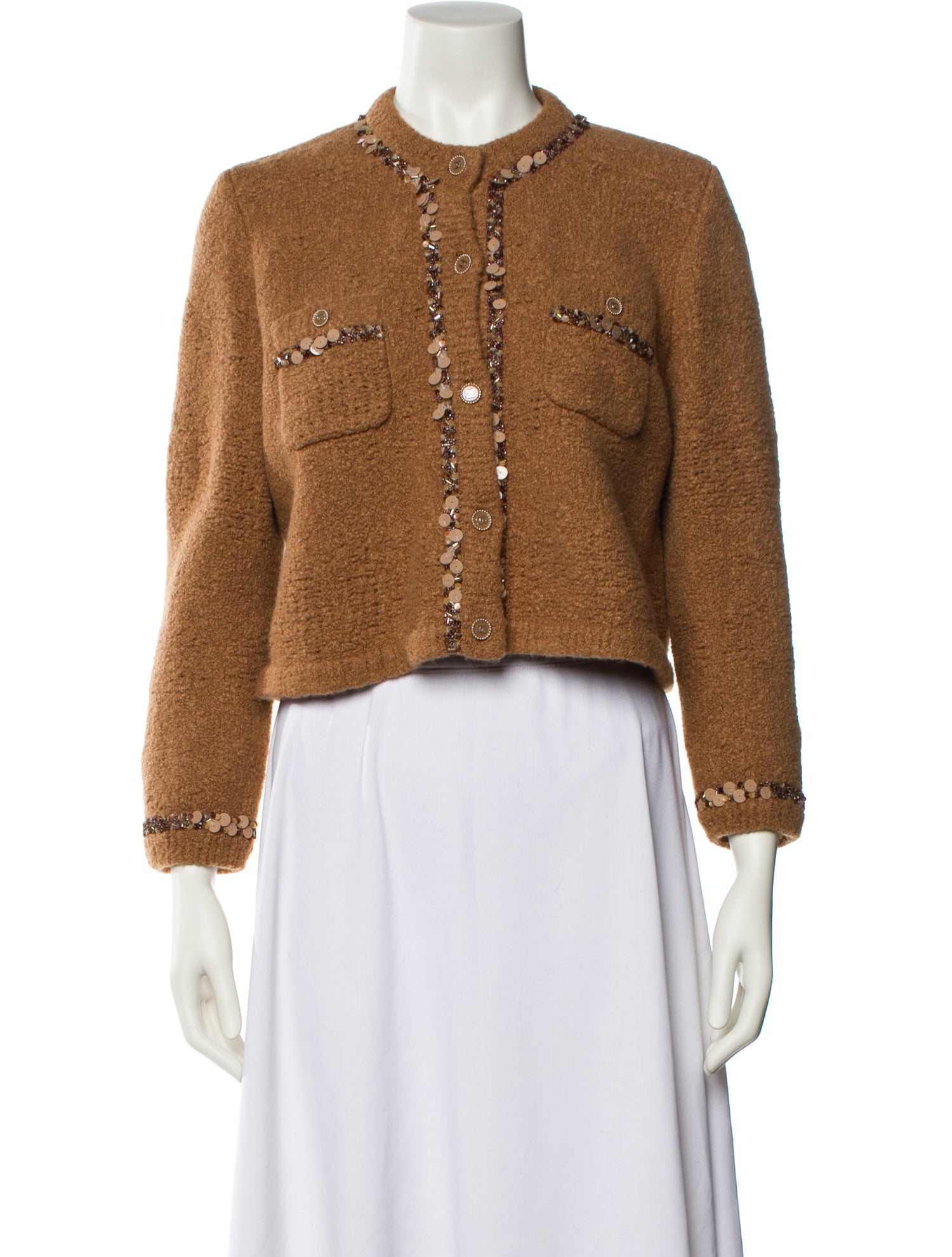 Chanel 2019 Cashmere Evening Jacket