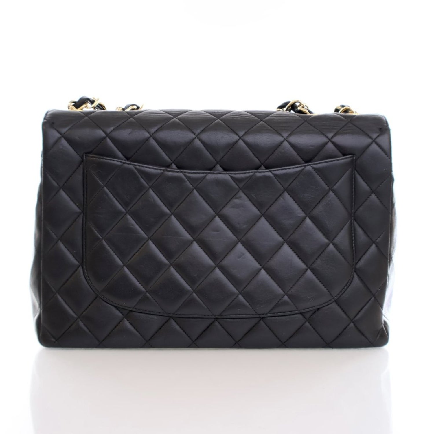 Chanel Lambskin Classic Single Flap Jumbo