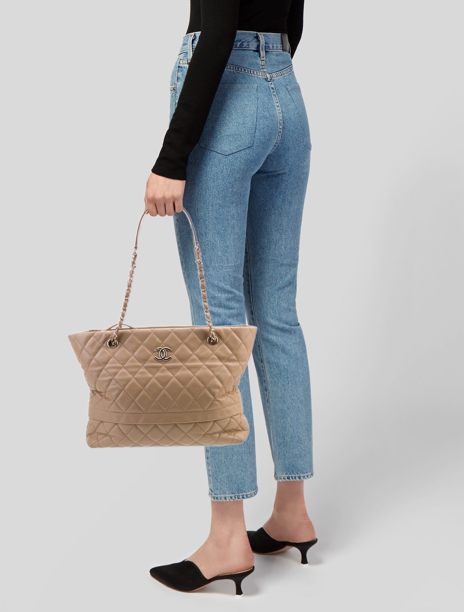 Chanel Rolled Up Shopping Tote