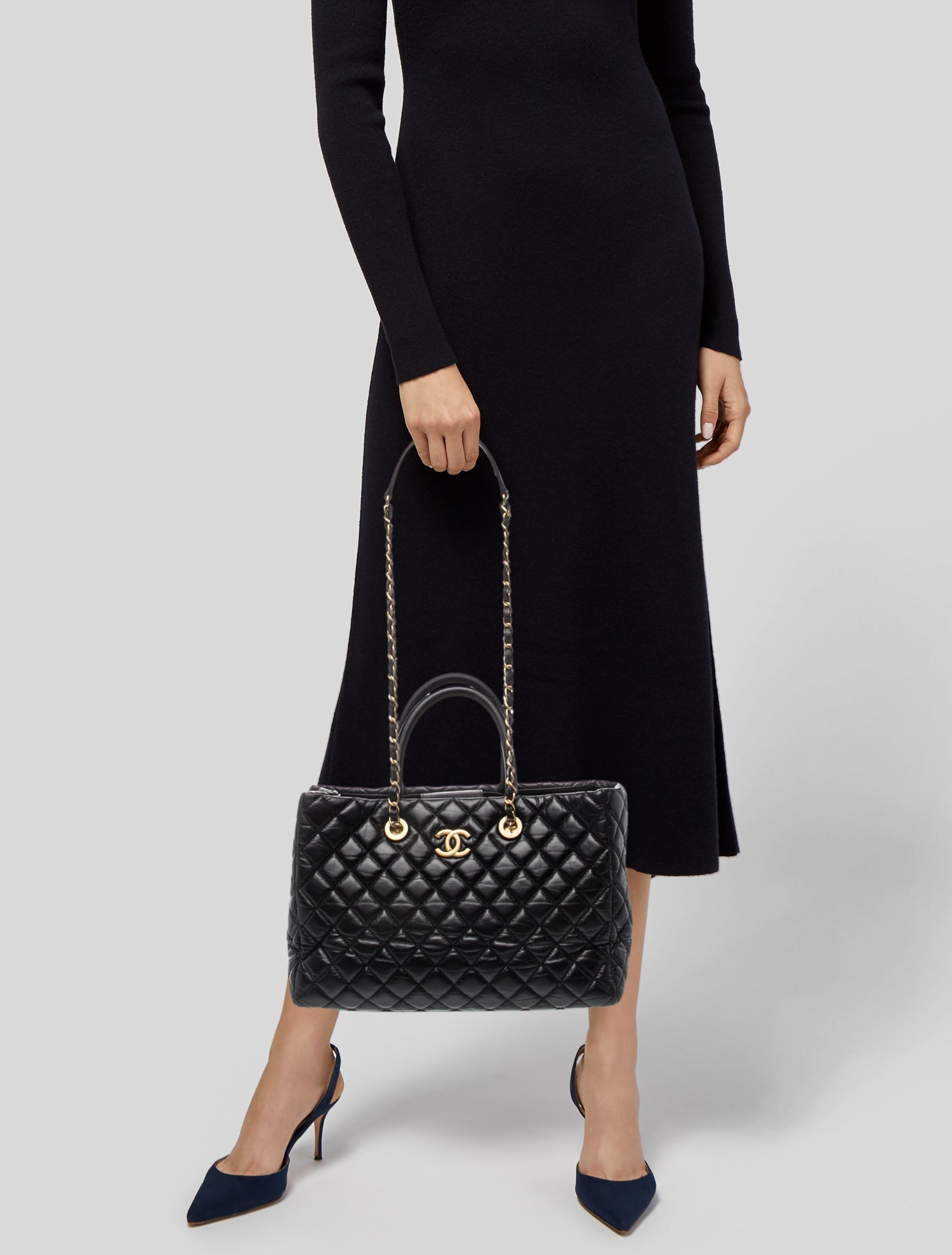 Chanel Quilted Coco Allure Tote