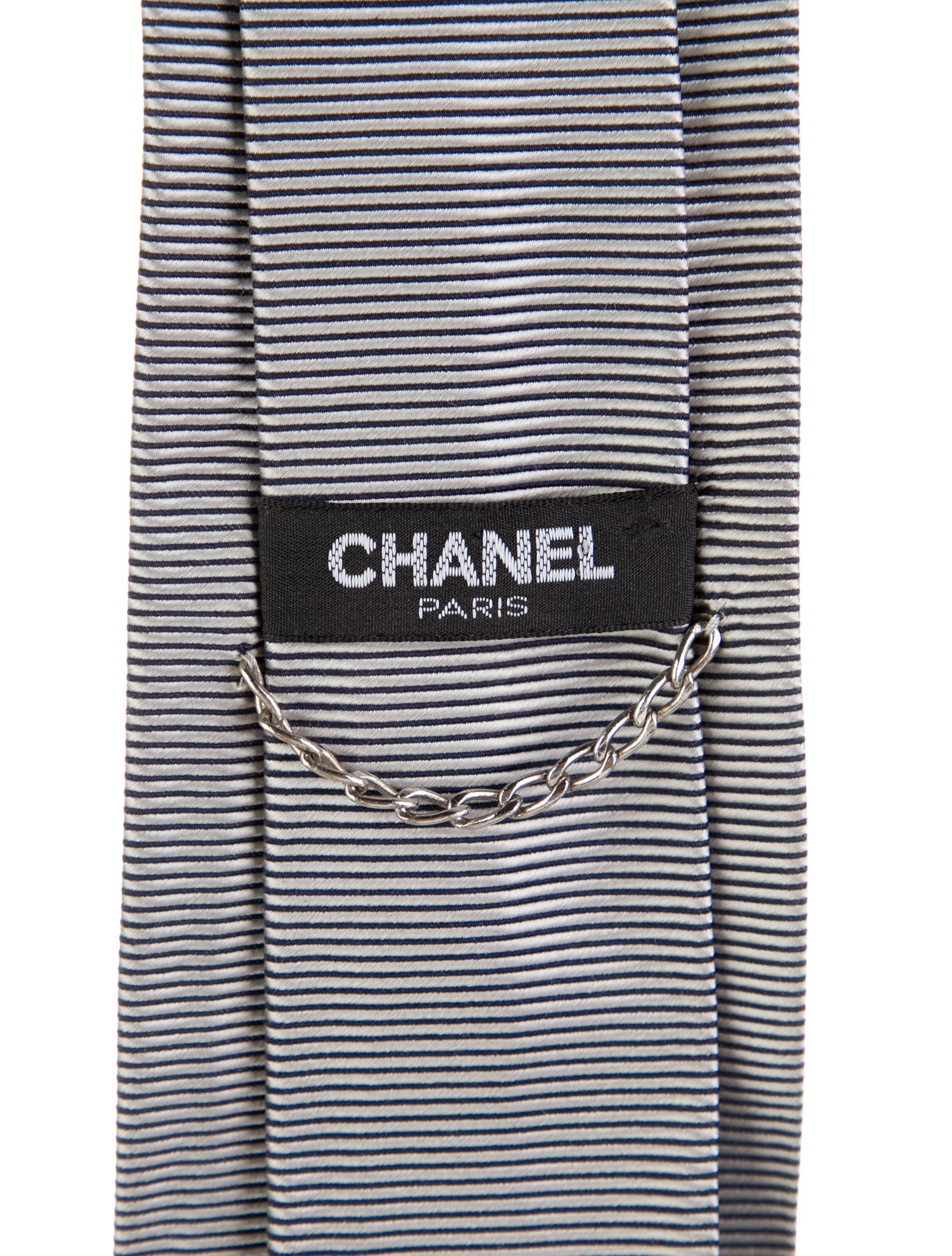 Chanel Silk Pattern Tie