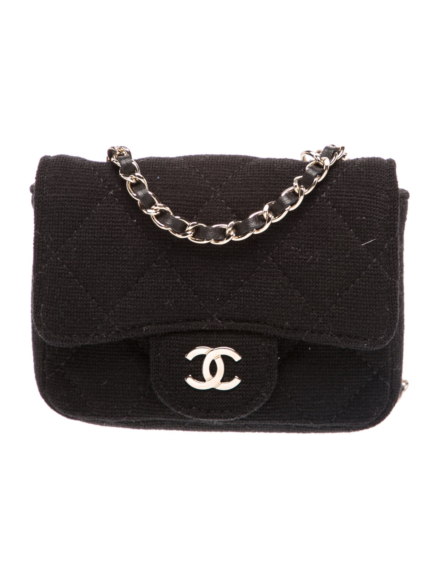 Chanel Mini Jersey Belt Bag